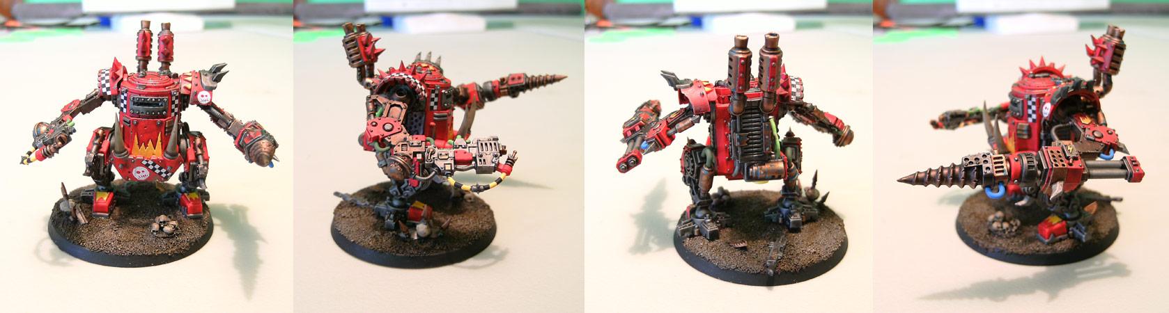 Killa Kans, LED, Lights, Orks, Ouze, Walker, Warhammer 40,000