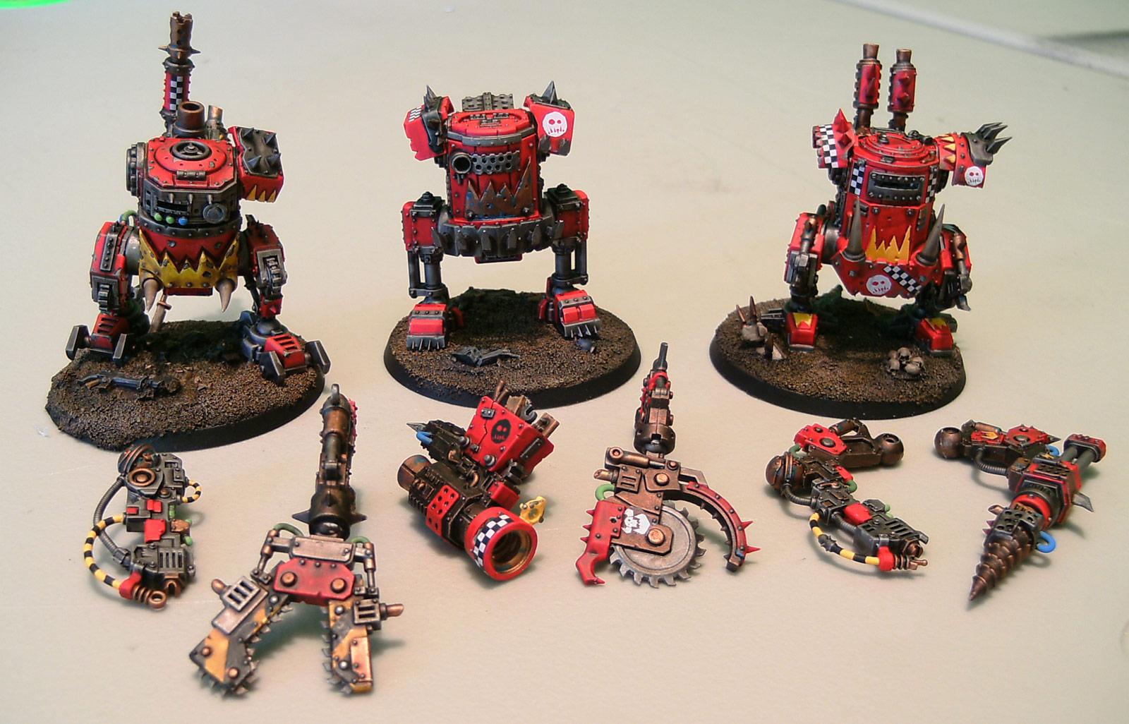 Killa Kans, LED, Lights, Orks, Ouze, Walker, Warhammer 40,000 - Killa ...