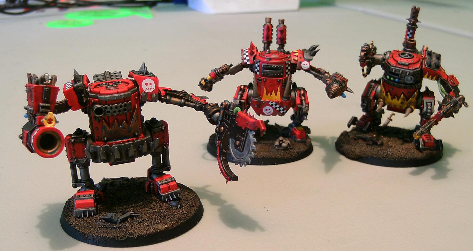 Killa Kans, LED, Lights, Orks, Ouze, Walker, Warhammer 40,000