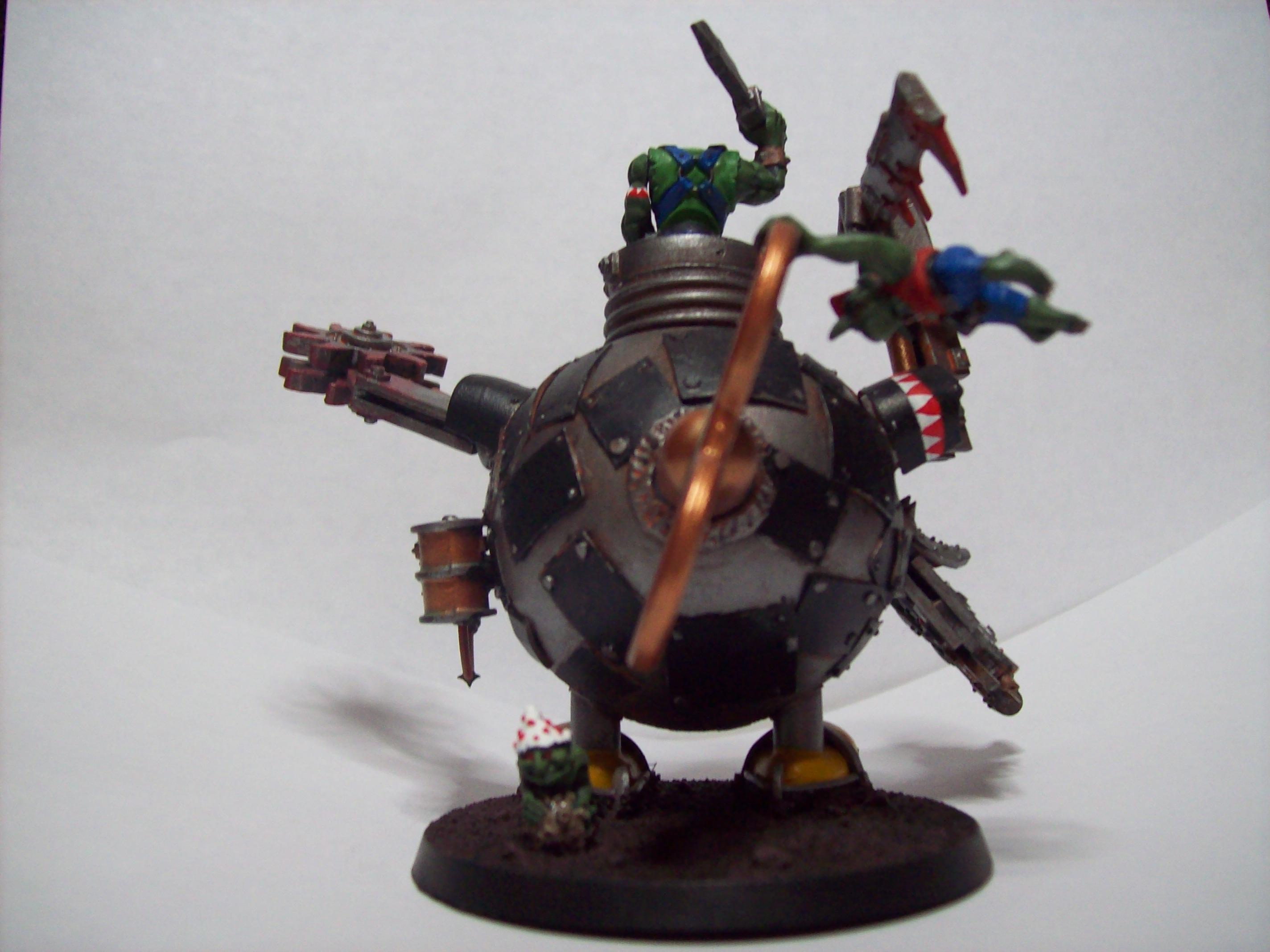 Ork Deff Dread, done back