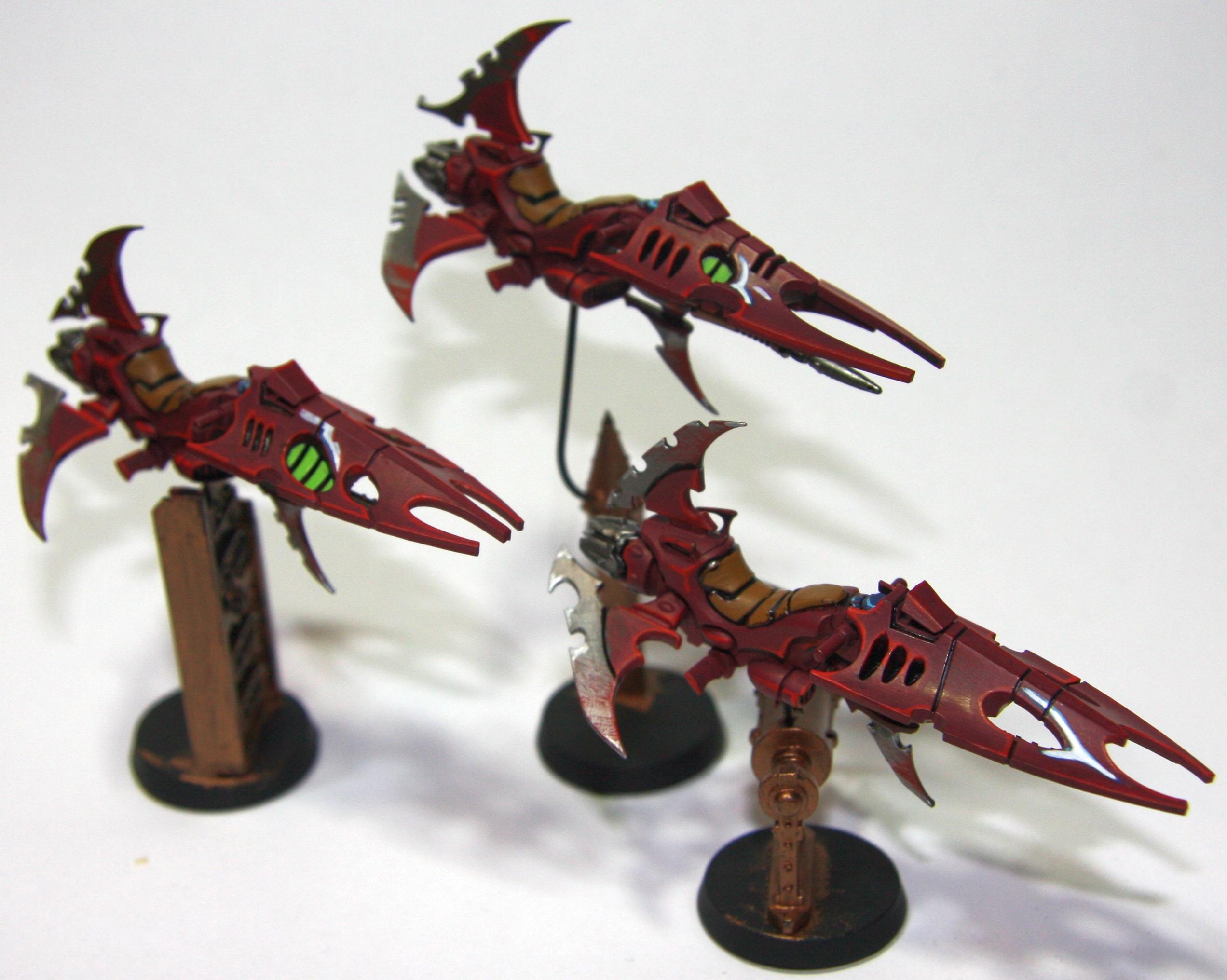 Dark Eldar, Nice Base, Reaver, Red