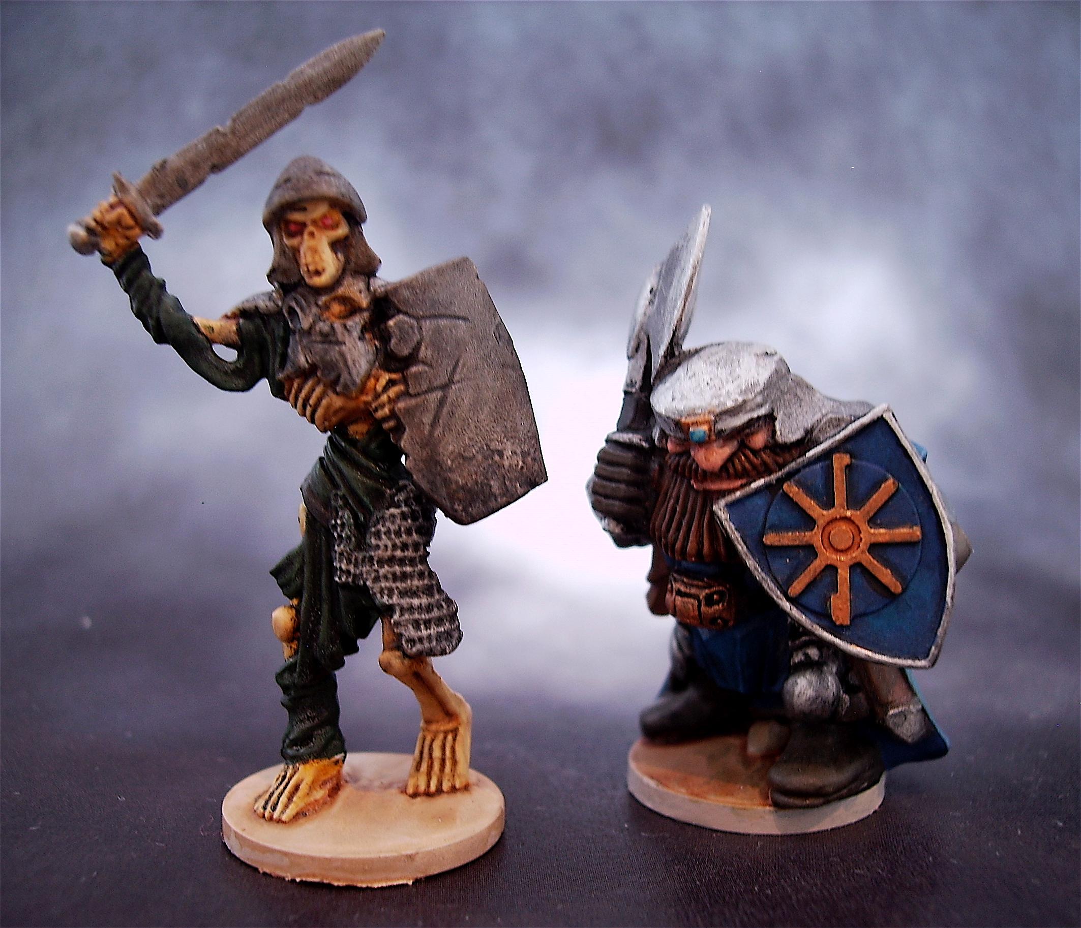 Dwarf's Hold, Dwarfs Hold, Dwarves, Mantic, Skeletons, Skellingtons