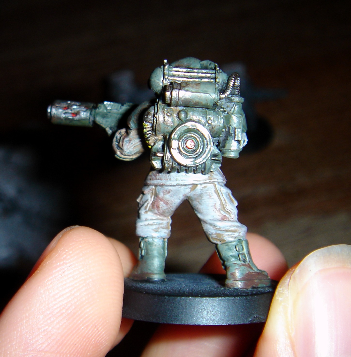 Meltagun Breaching Drill Trooper