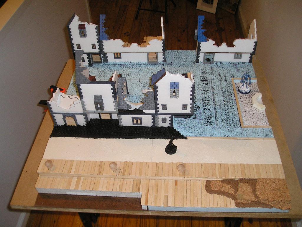 Malifaux demo table WIP