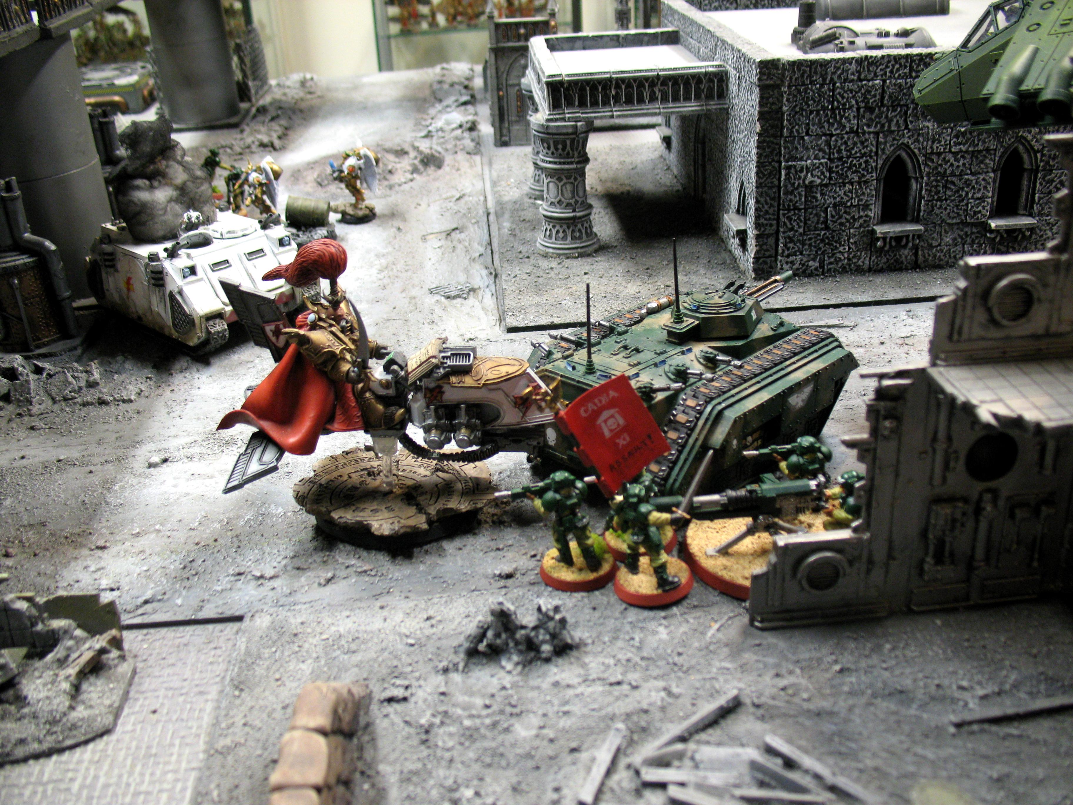 Warhammer 40,000, Khan versus the Cadian Command Squad