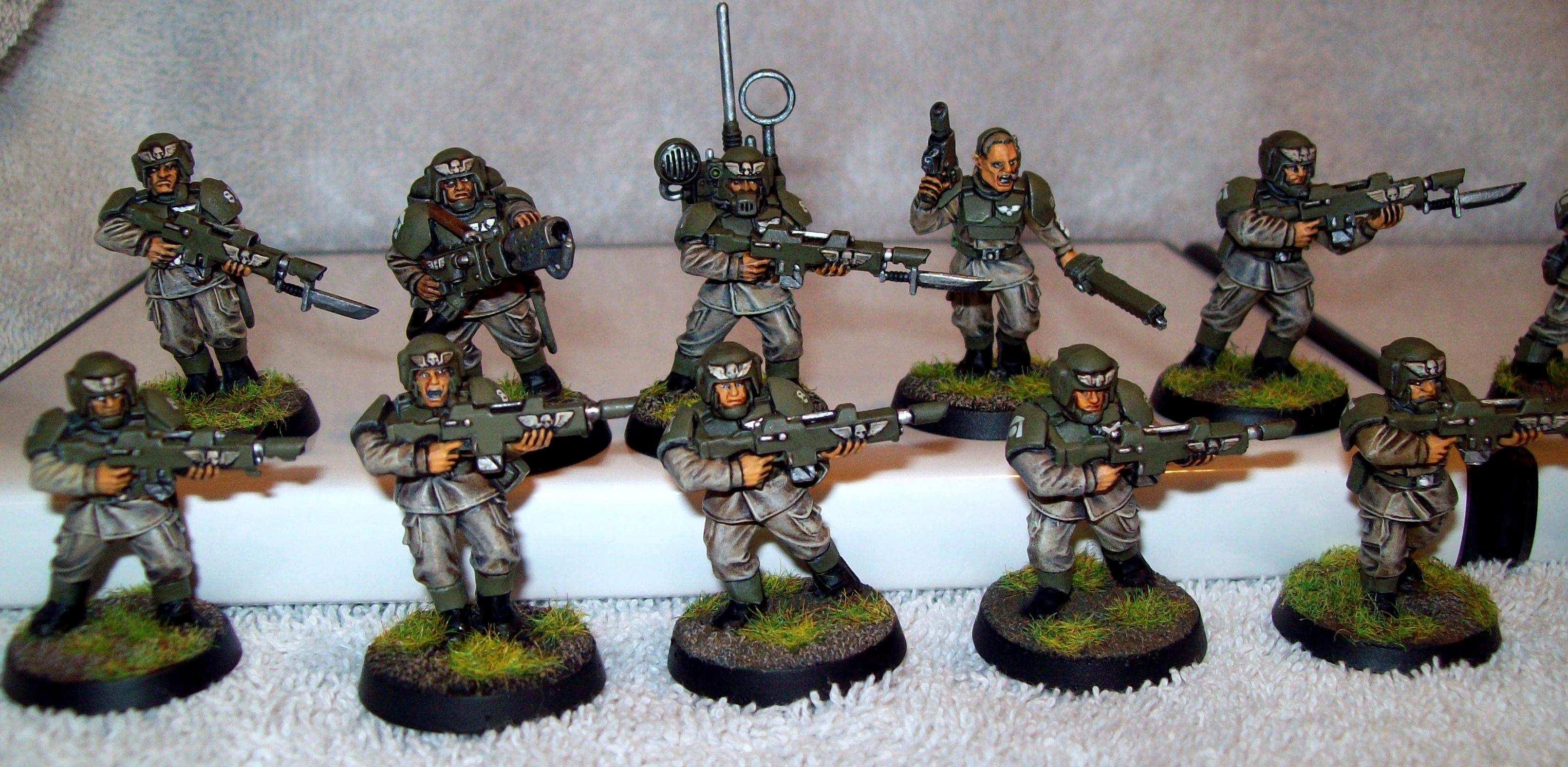 Imperial Guard, Cadian Infantry Squads