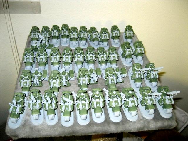 Space Marines, Warhammer 40,000, Work In Progress