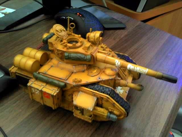 Imperial Guard, Leman Russ, Scratch Build, Tank