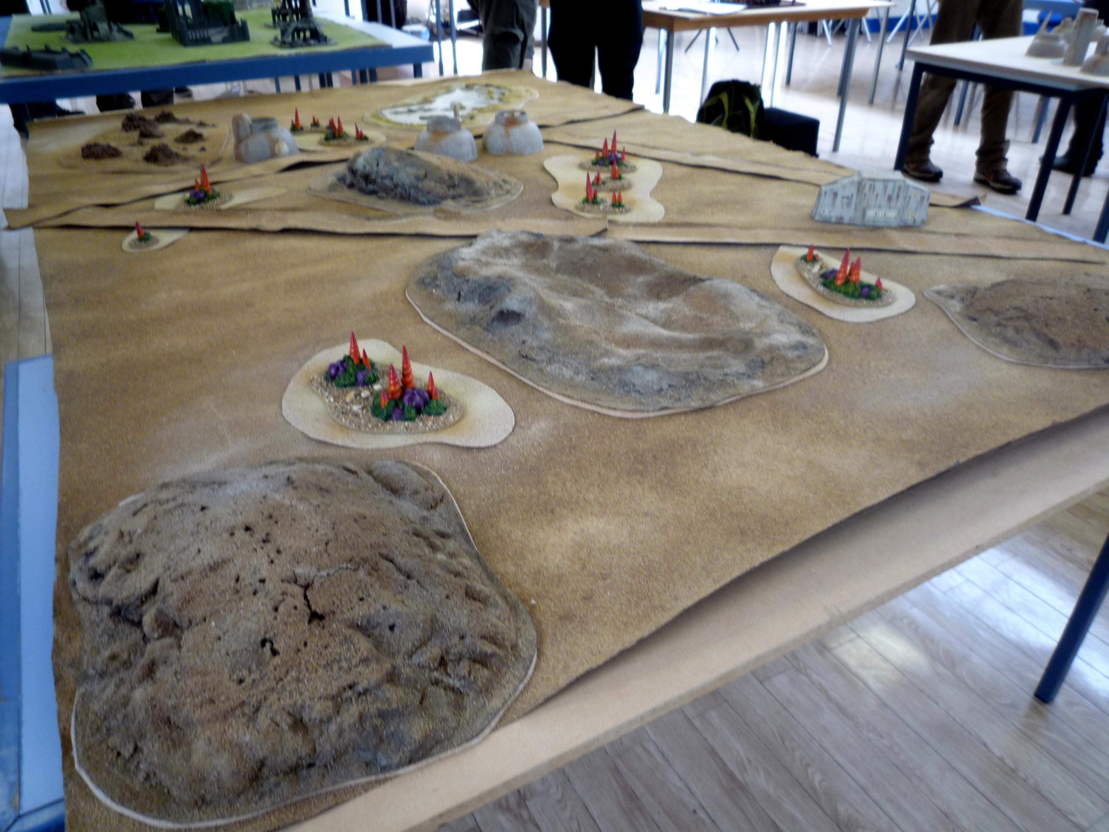 Tau desert table