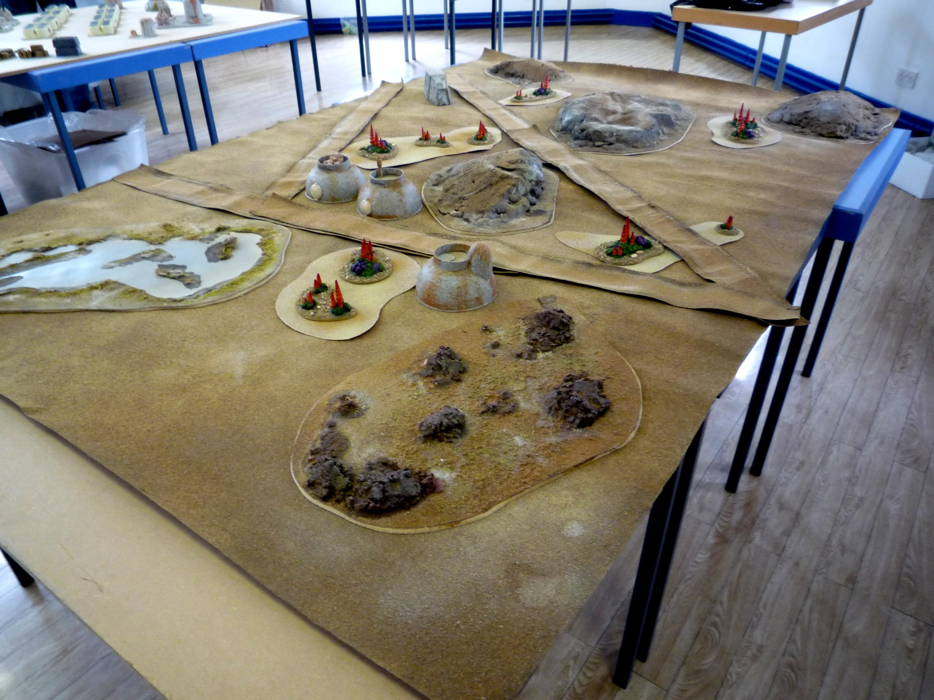 Tau desert table