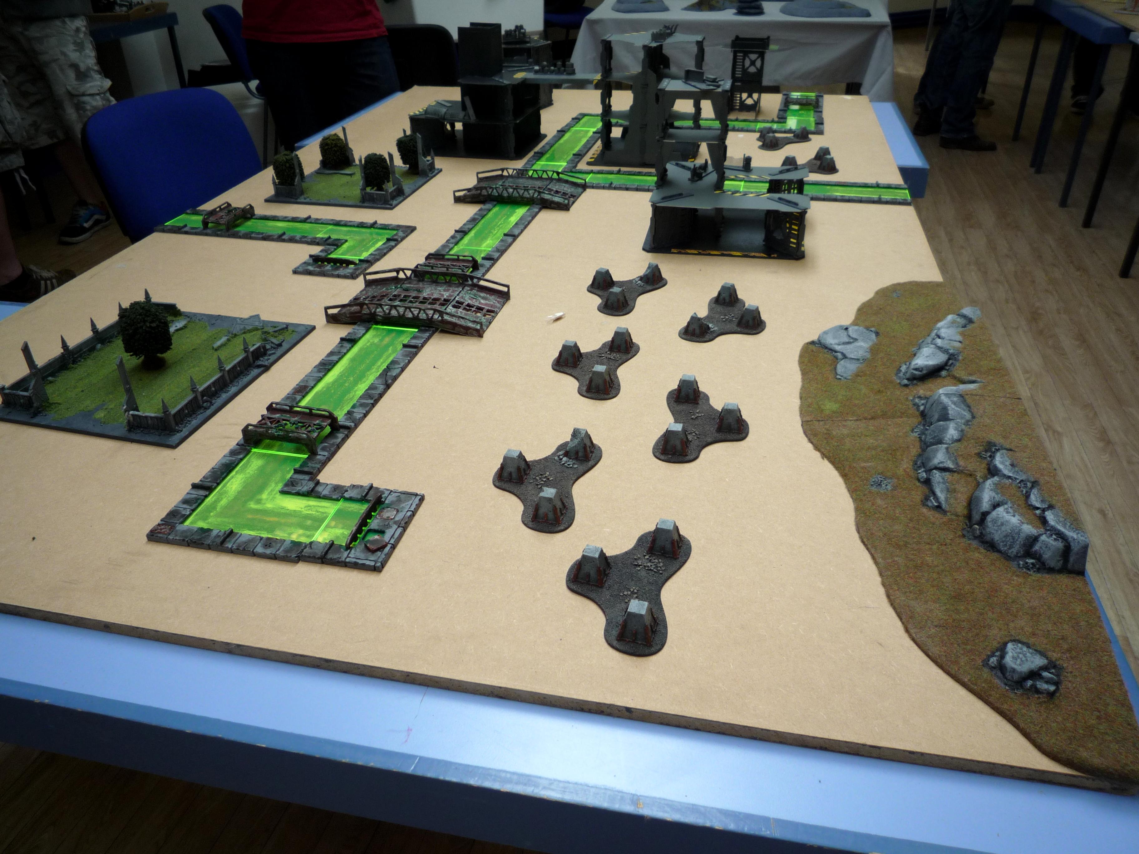 Terrain Setups, Canal table