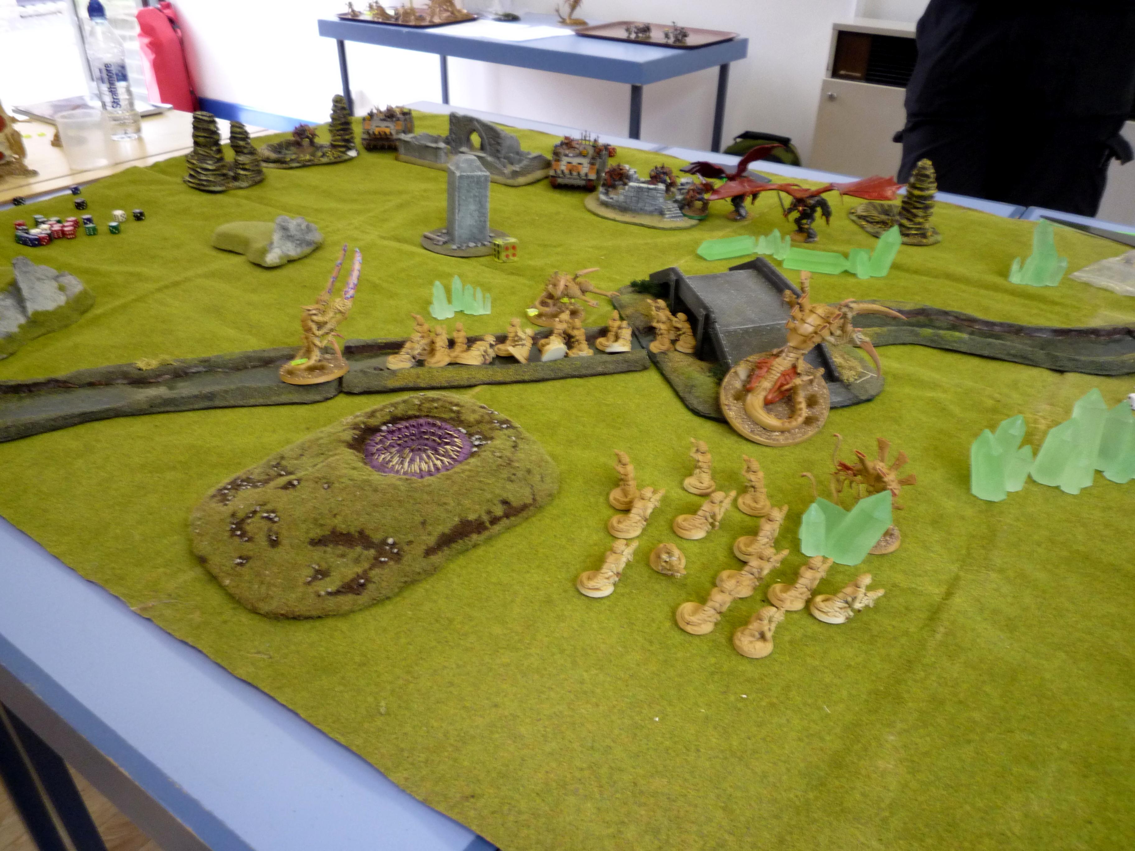 Terrain Setups, Tyranid battle 1