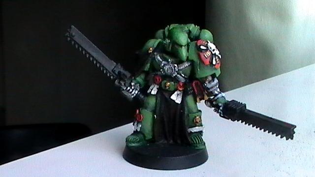 Chainsword, Close Combat, Space Marines, Veteran, Vetran