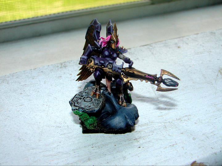 Dark Eldar, Scourge, scourg conversion w/ haywire blaster