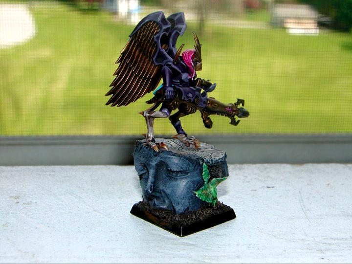 Custom Base, Dark Eldar, Scourge, Warhammer 40,000