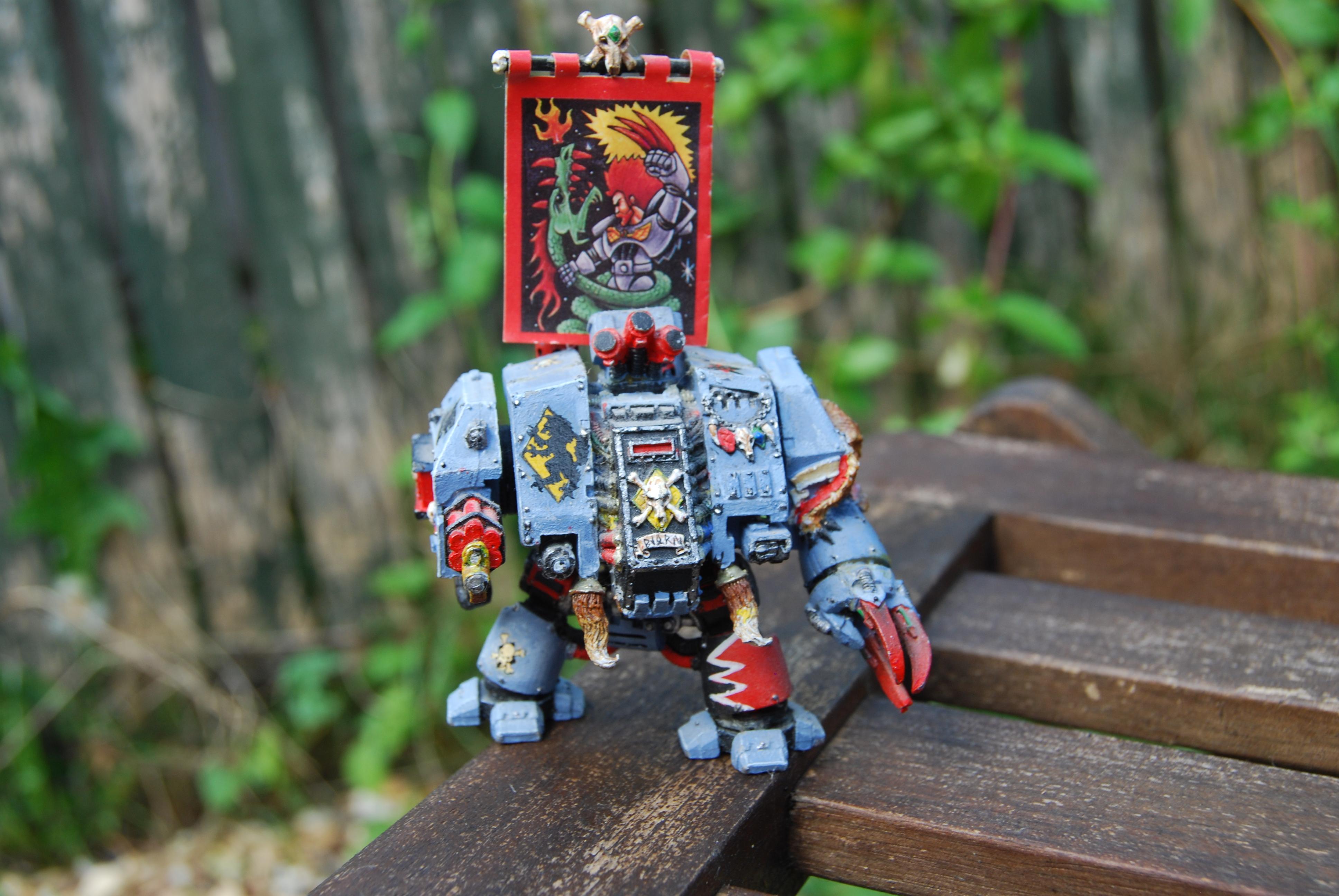 Dreadnought, Space Marines, Space Wolves, Warhammer 40,000