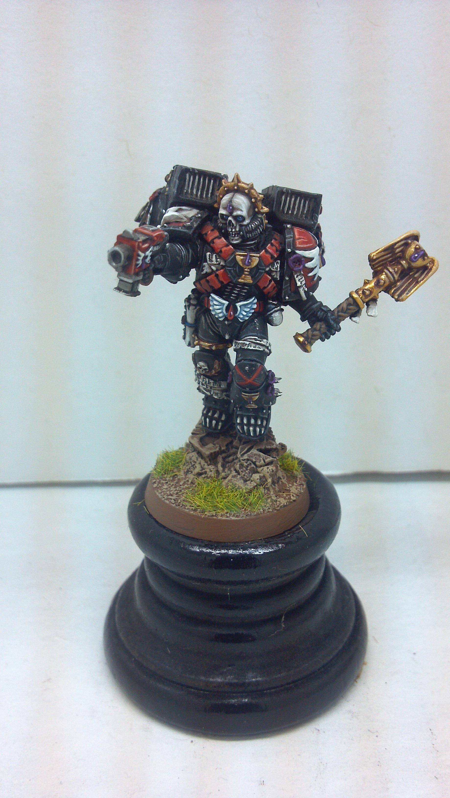 Blood Angels, Chaplain, Jump Pack, Space Manines, Warhammer 40,000