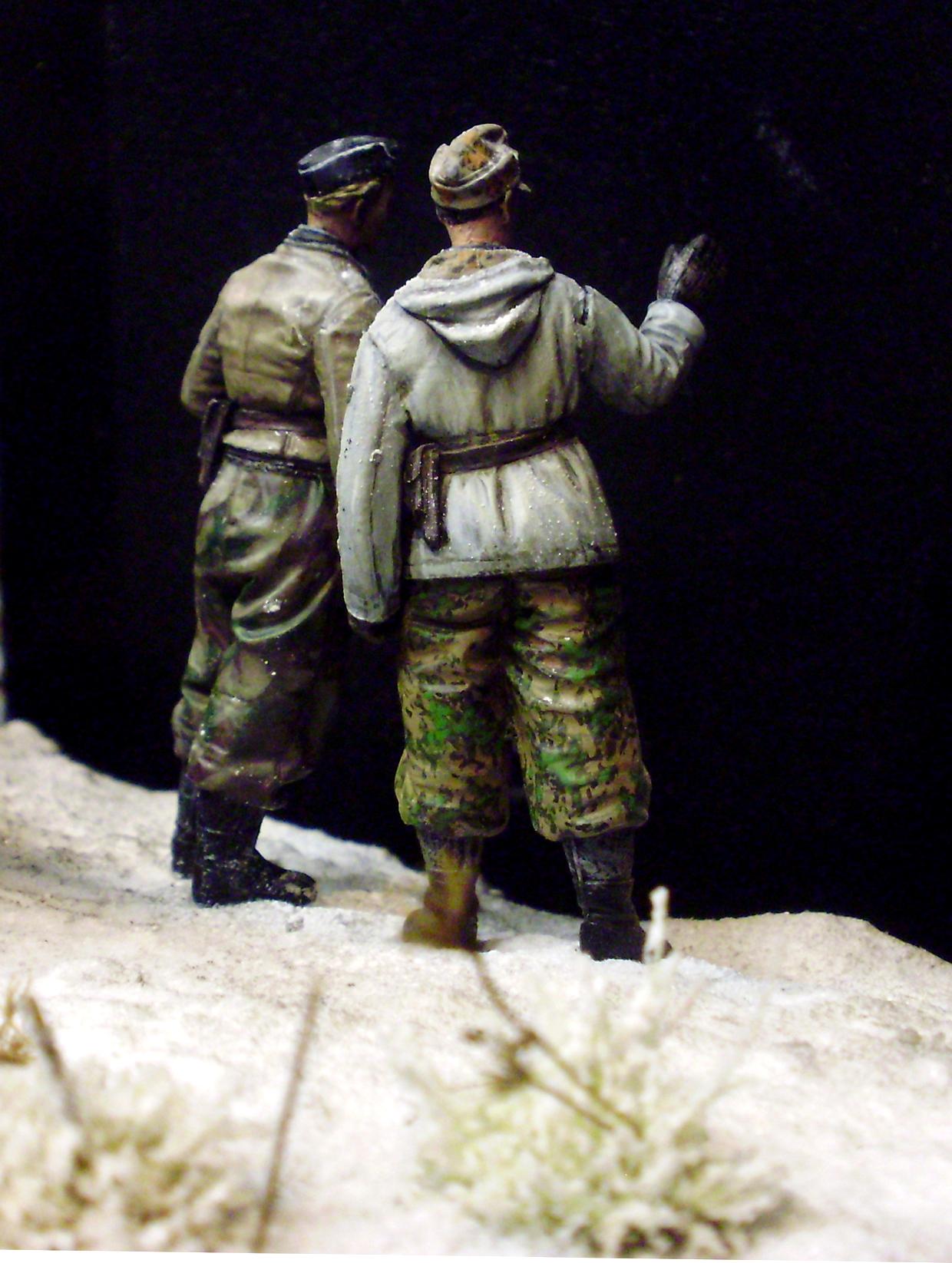 Germans, Snow, Tiger Ii, World War 2