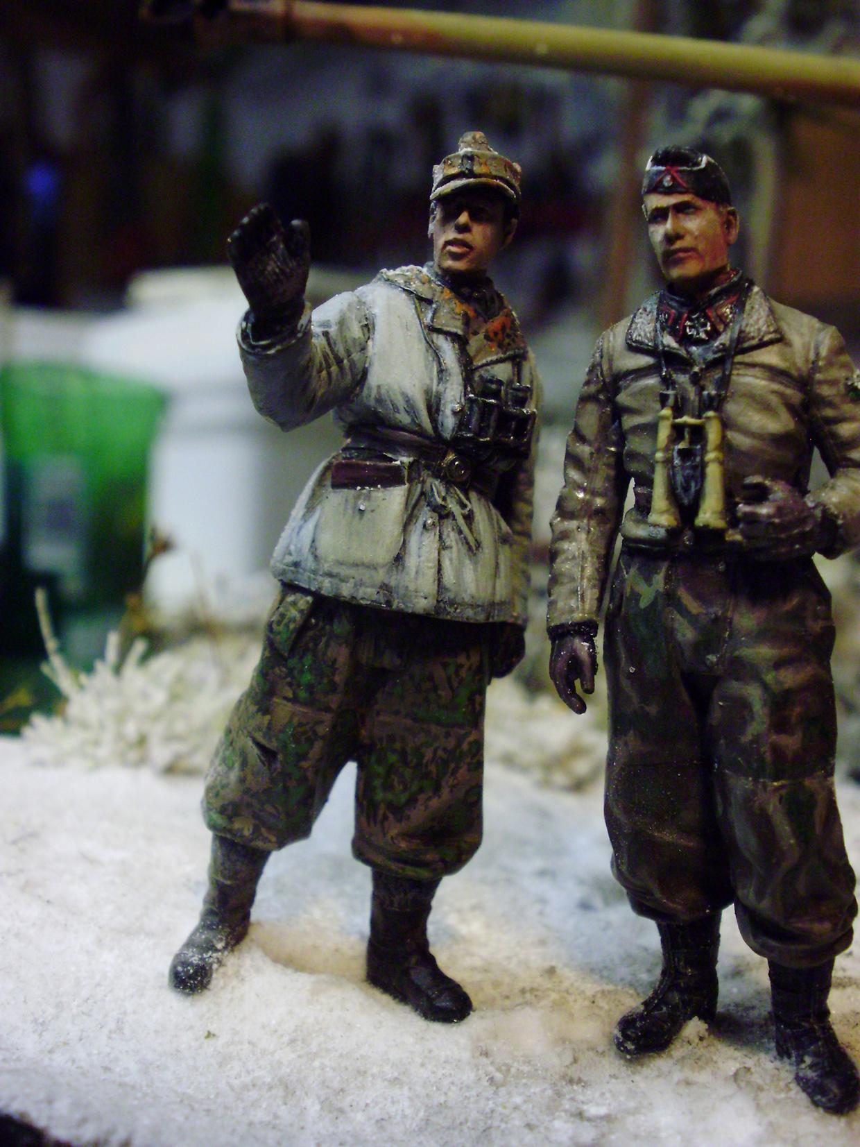 Germans, Snow, Tiger Ii, World War 2
