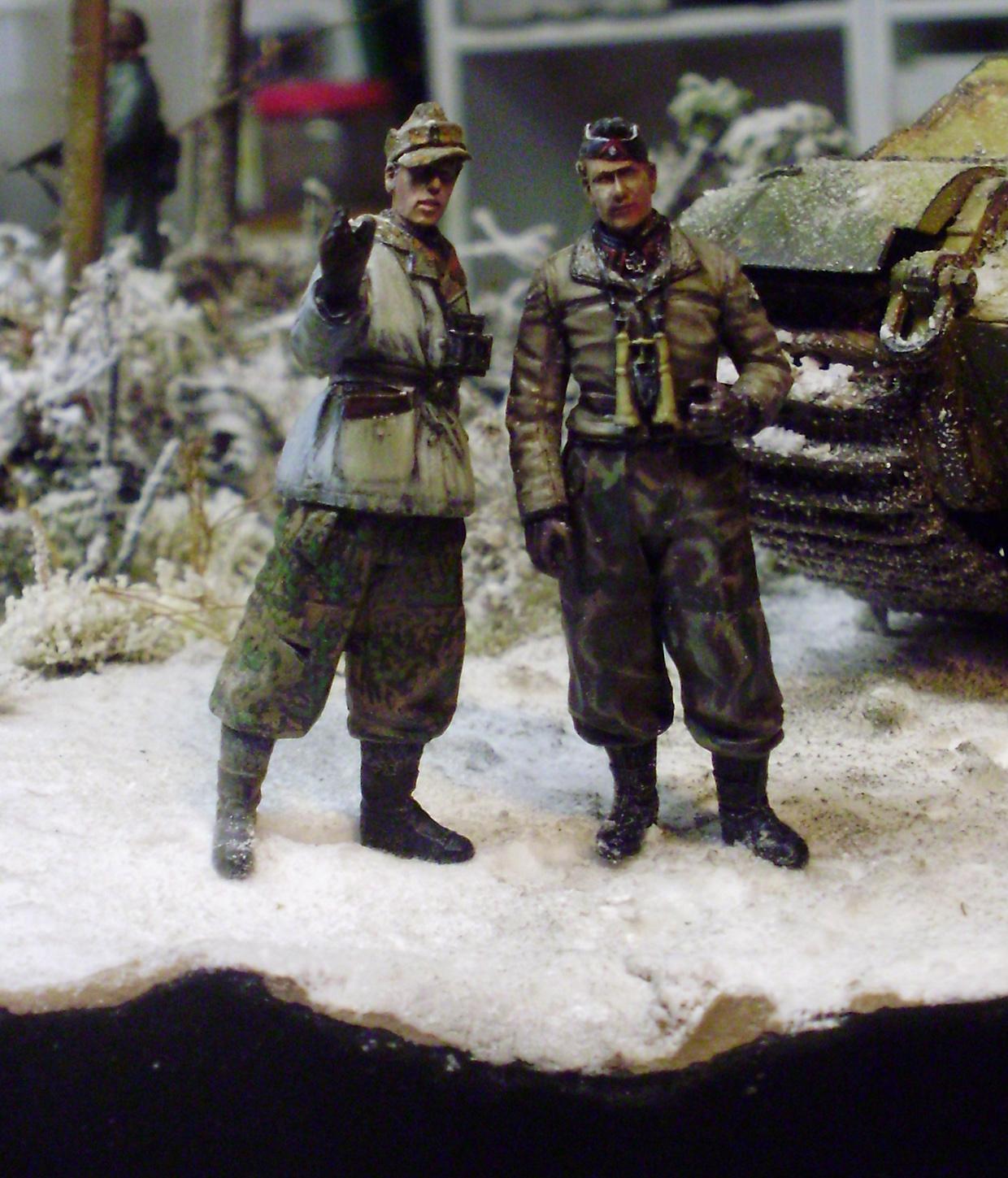 Germans, Snow, Tiger Ii, World War 2