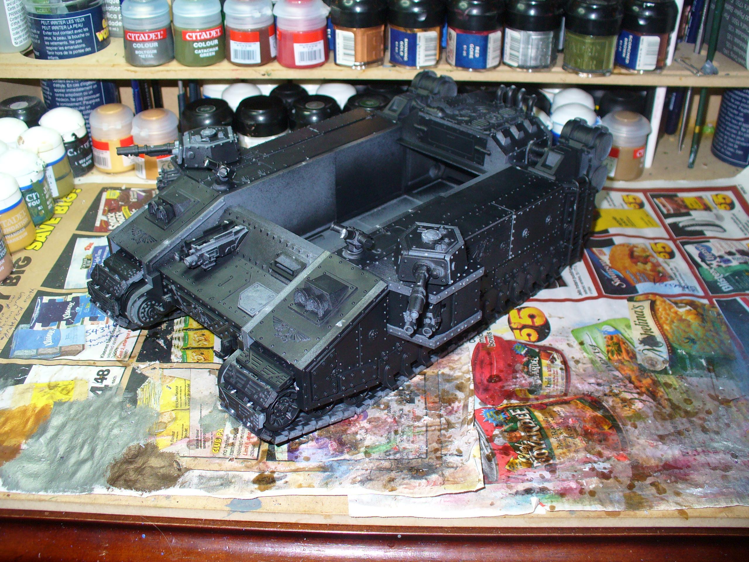 Hull assembled..