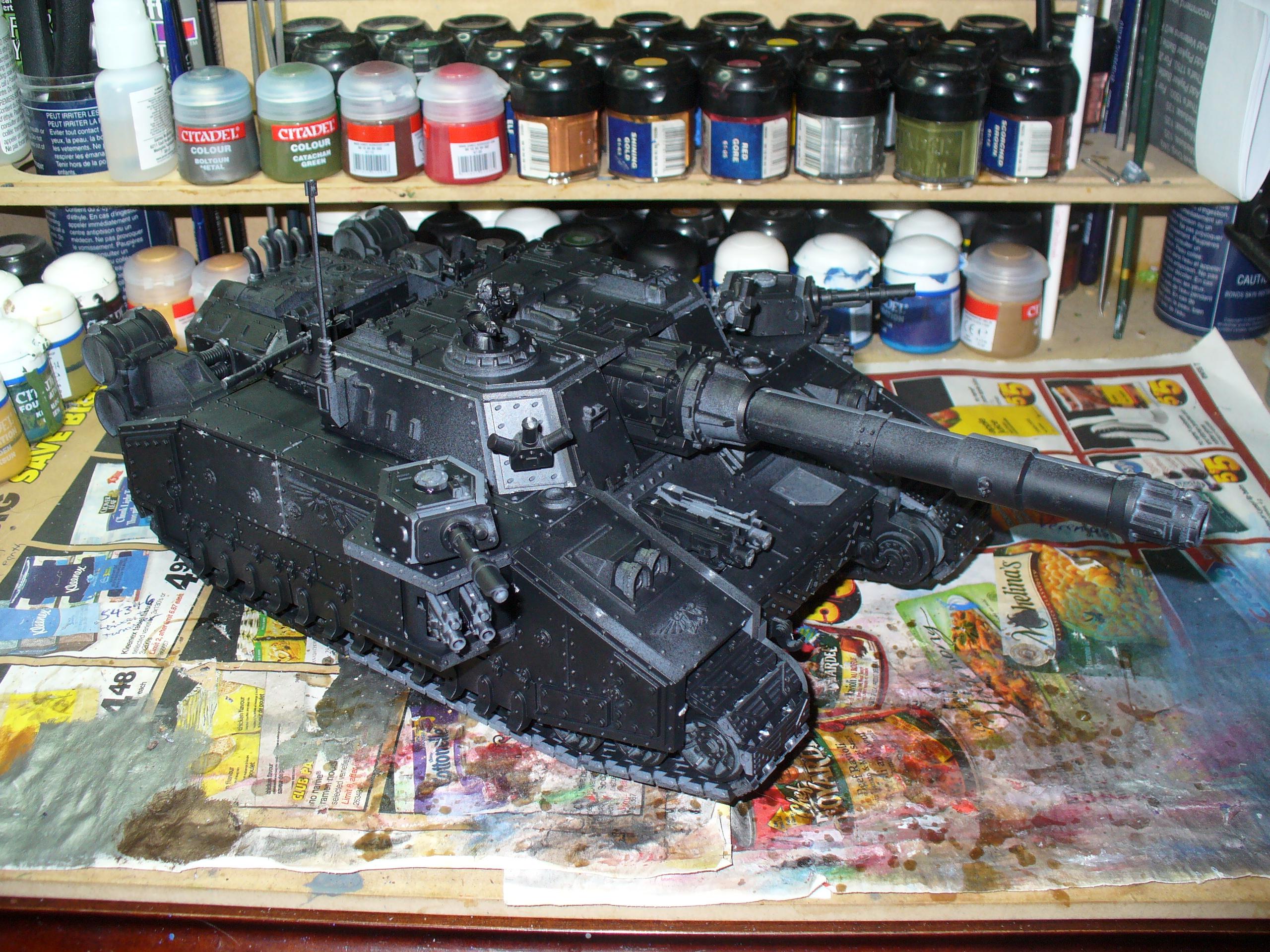 Assembled shot from the side