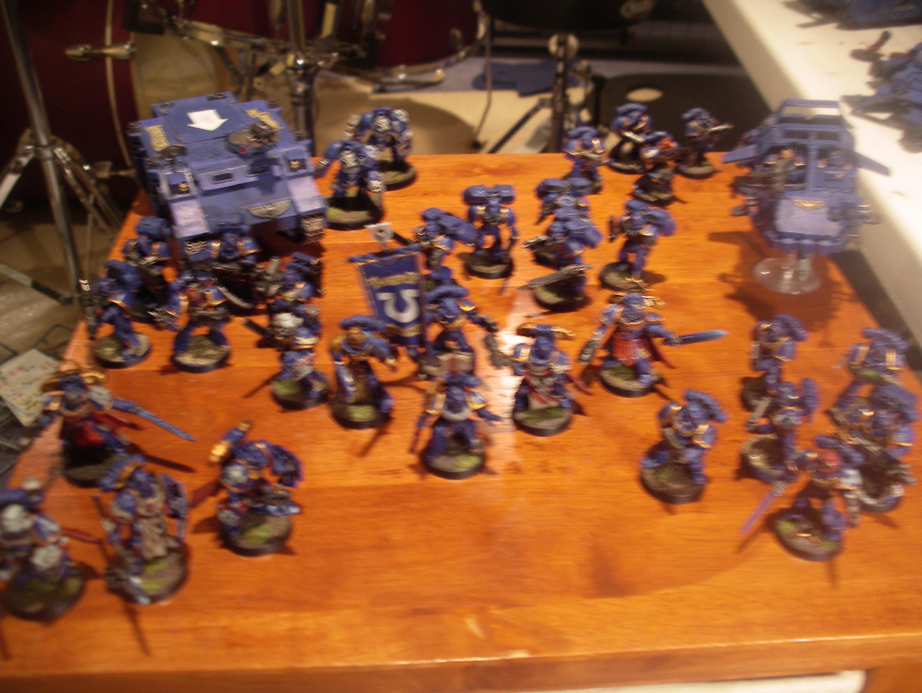 whole army shot