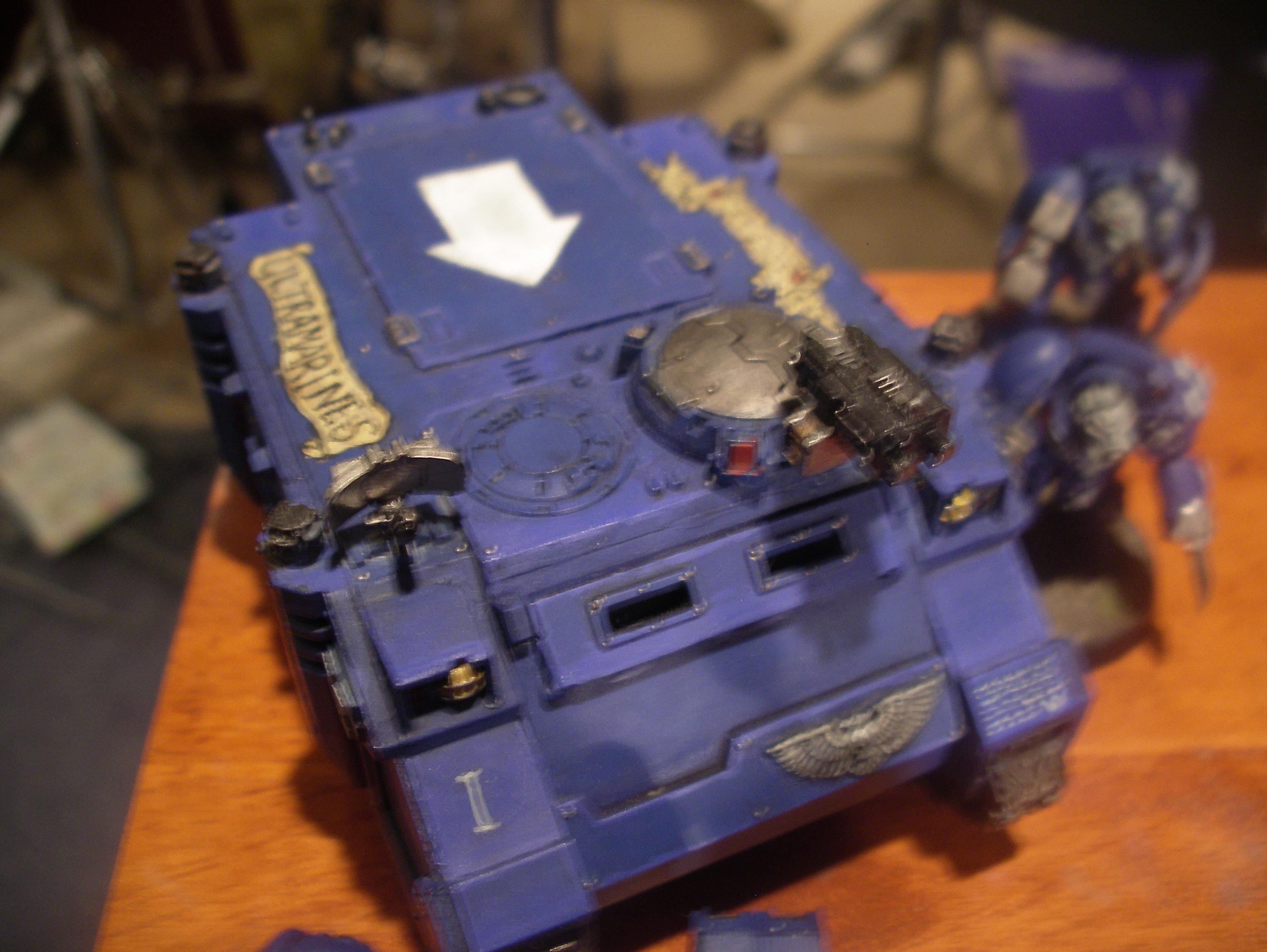 Rhino - vehicles for me are tricky because I dont own an airbrush
