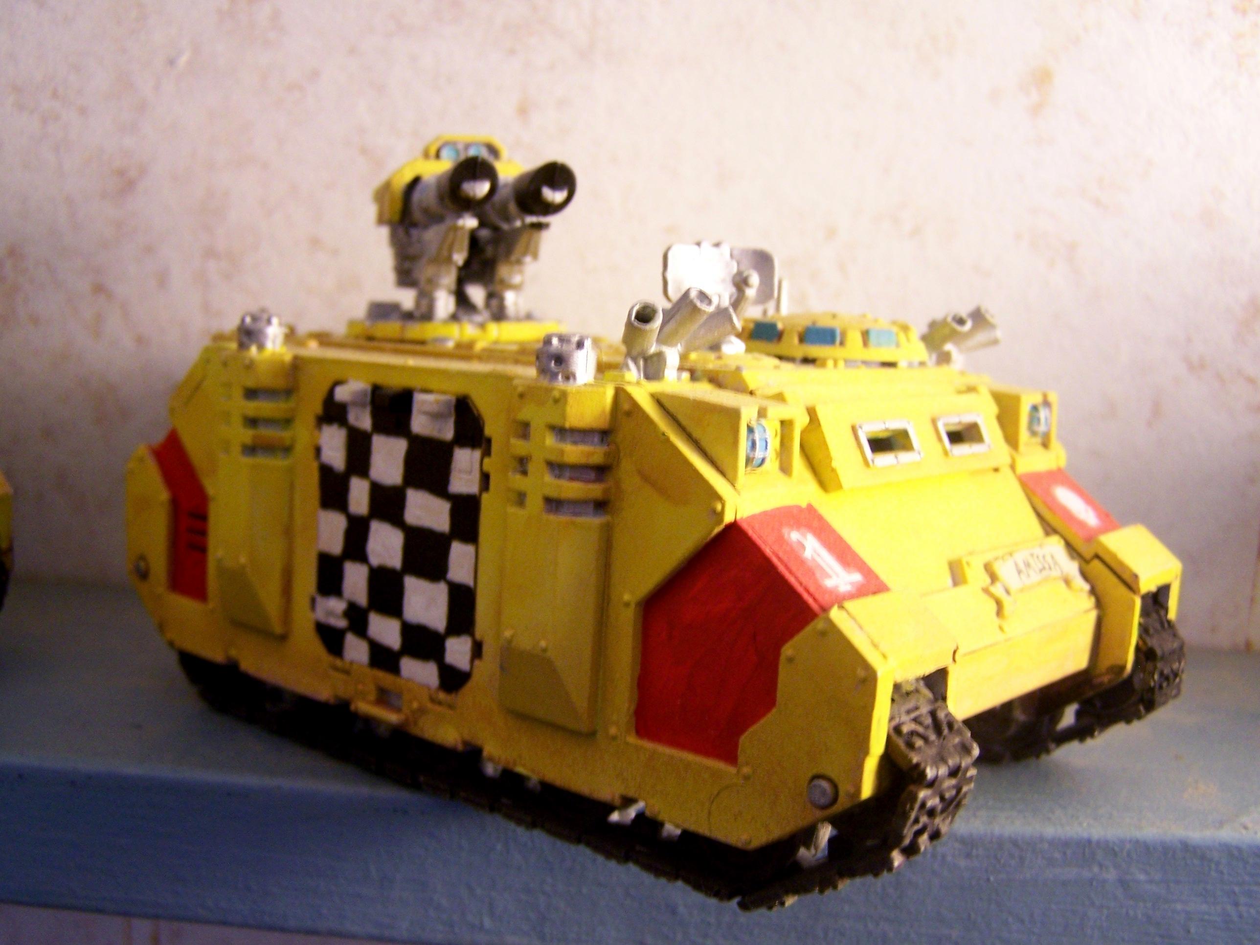 Blood Angels, Lamenters, Razorback, Yellow, Zzap