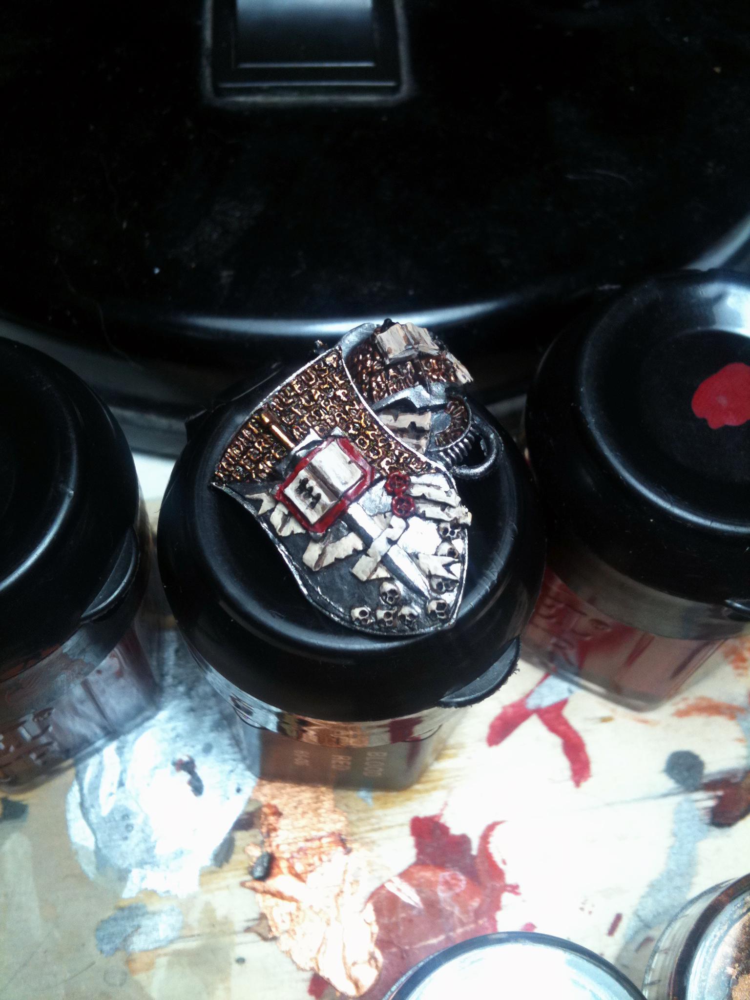 Draigo, Grey, Grey Knights, Kaldor, Knights, Painting, Shield, Work In Progress
