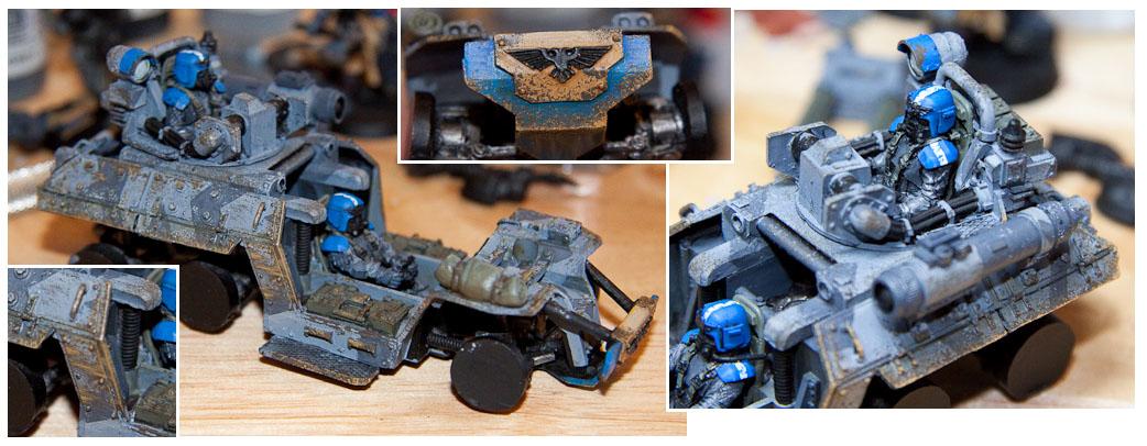 Imperial Guard, Tank, Tauros, Work In Progress