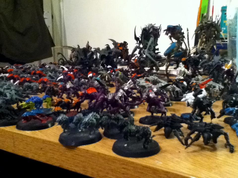 Tyranids, my nids not painted