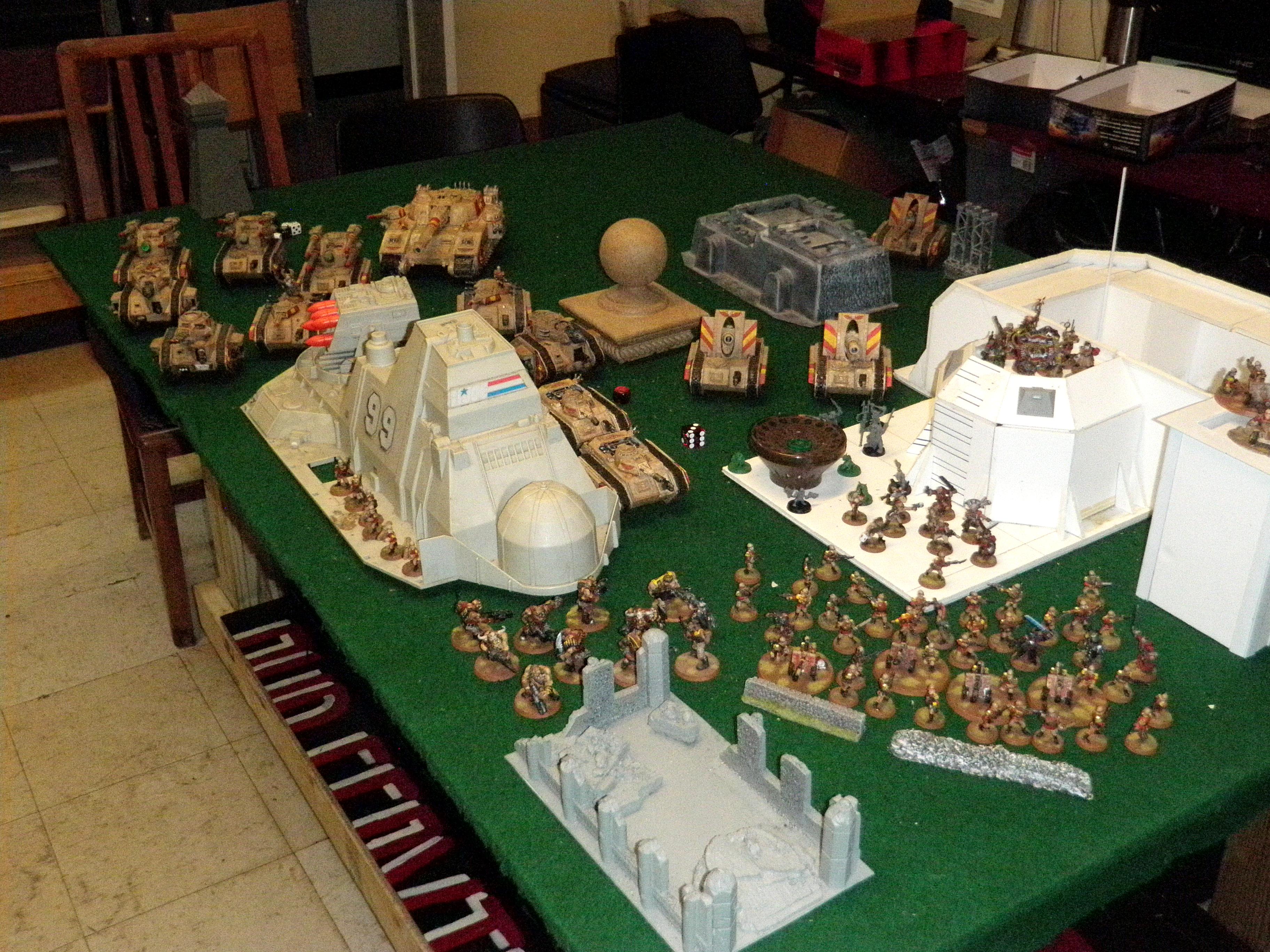 Game Table, Makeshift, Tau