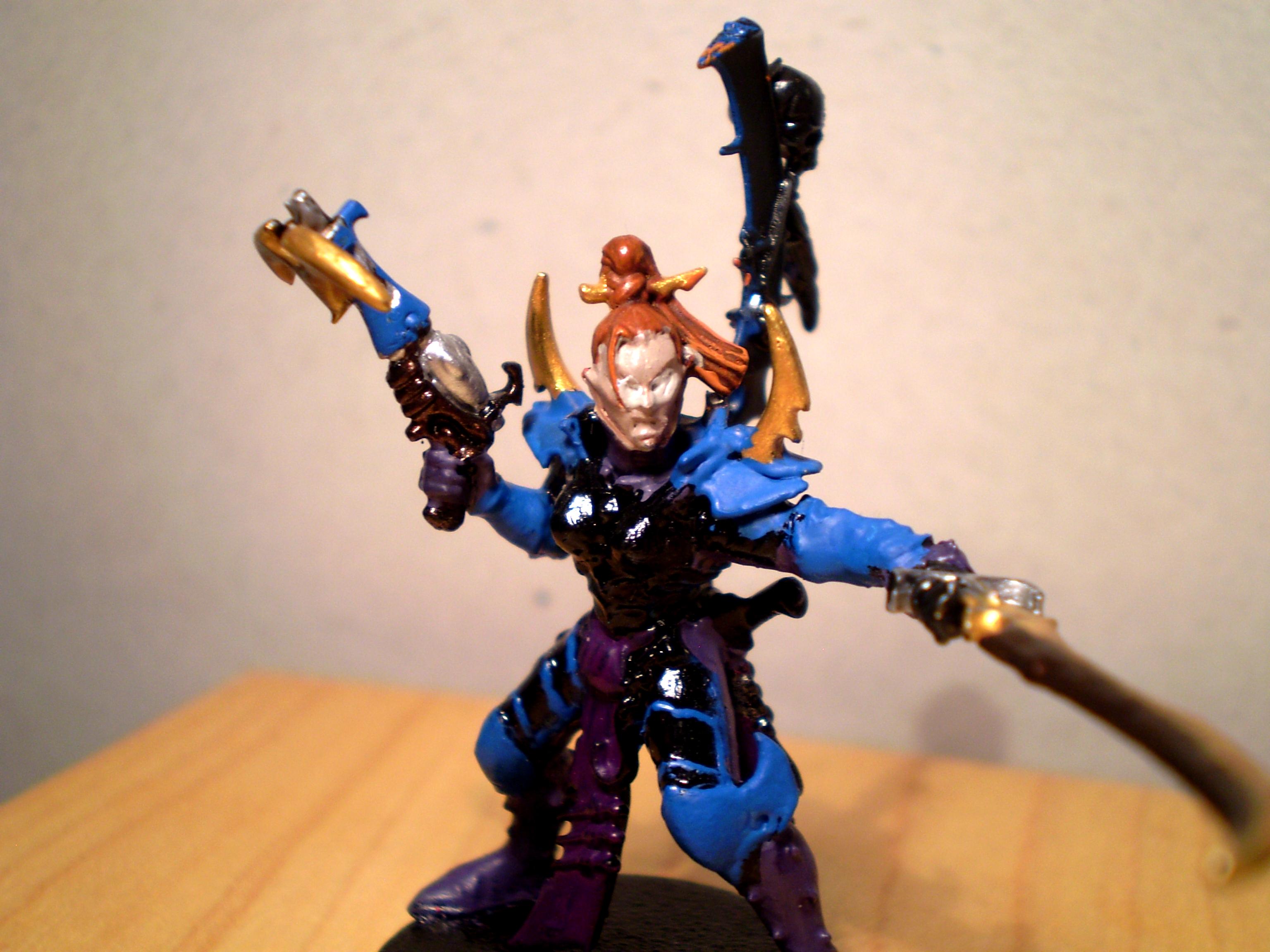 Dark Eldar, Blue Sybarite (WIP)