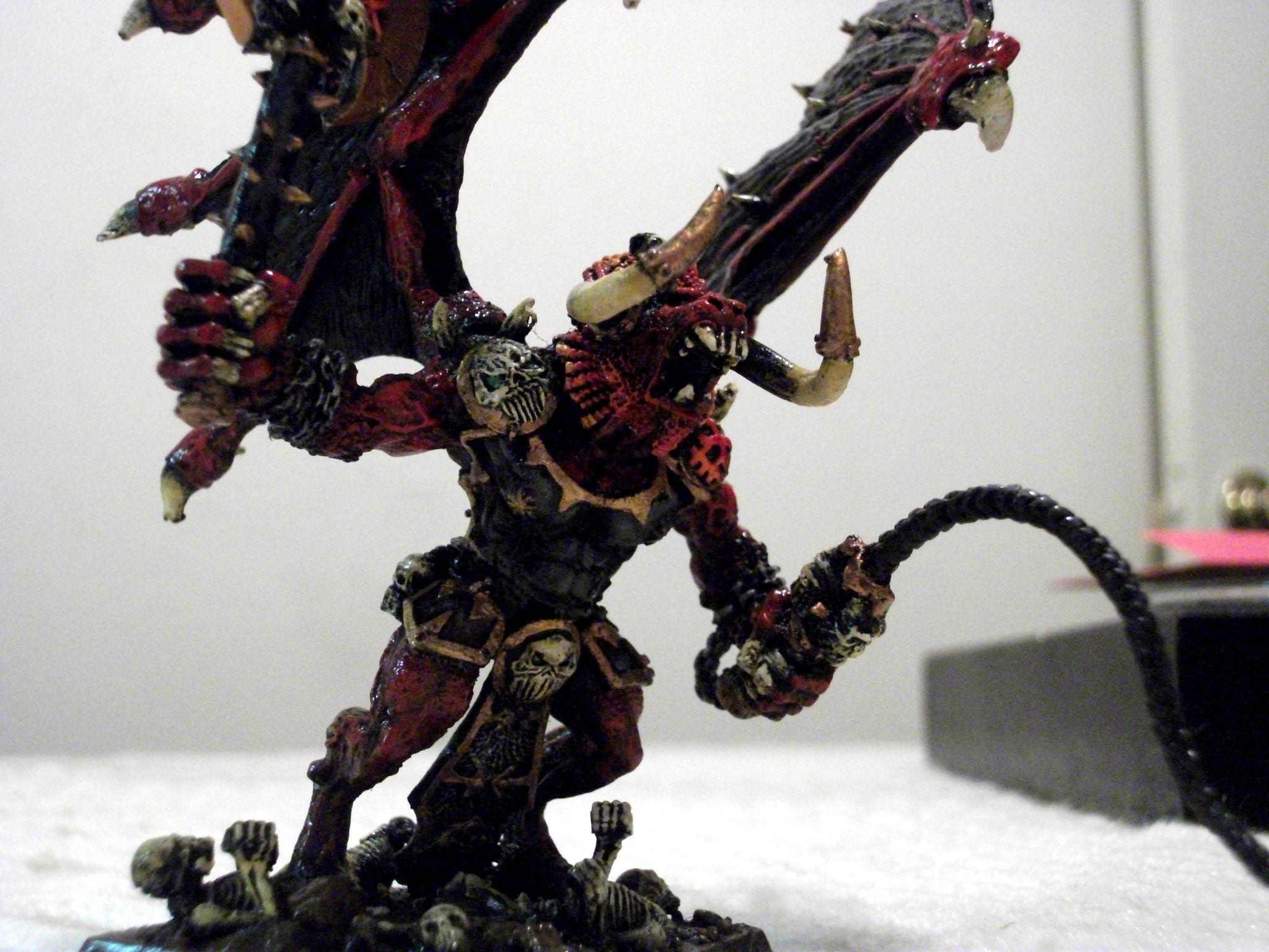 Bloodthirster, Chaos, Daemons, Khorne, Warhammer Fantasy