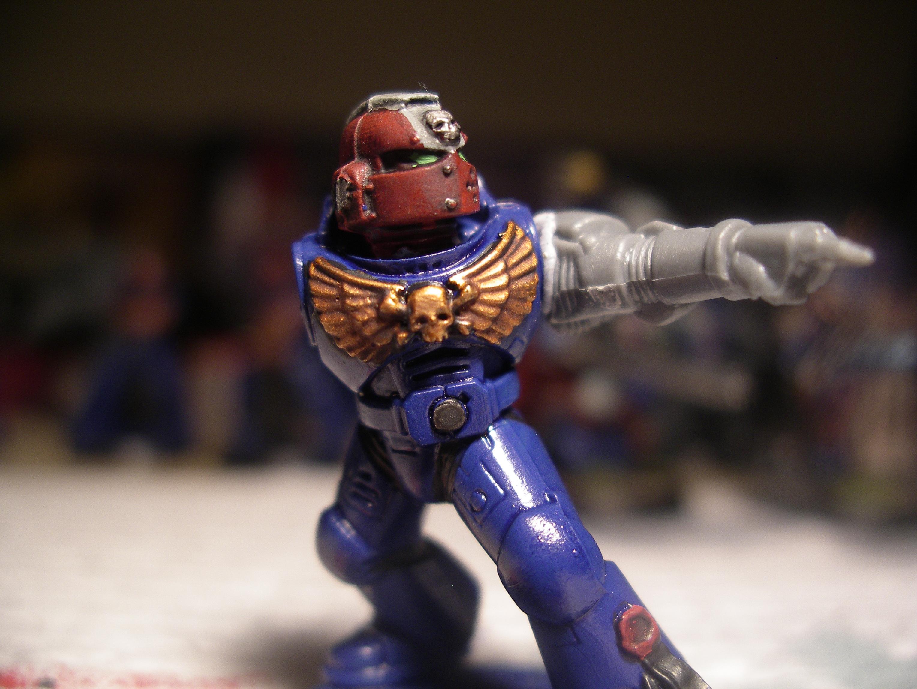 veteran 1 work - i liked how this guy came out, and I like the pose too!