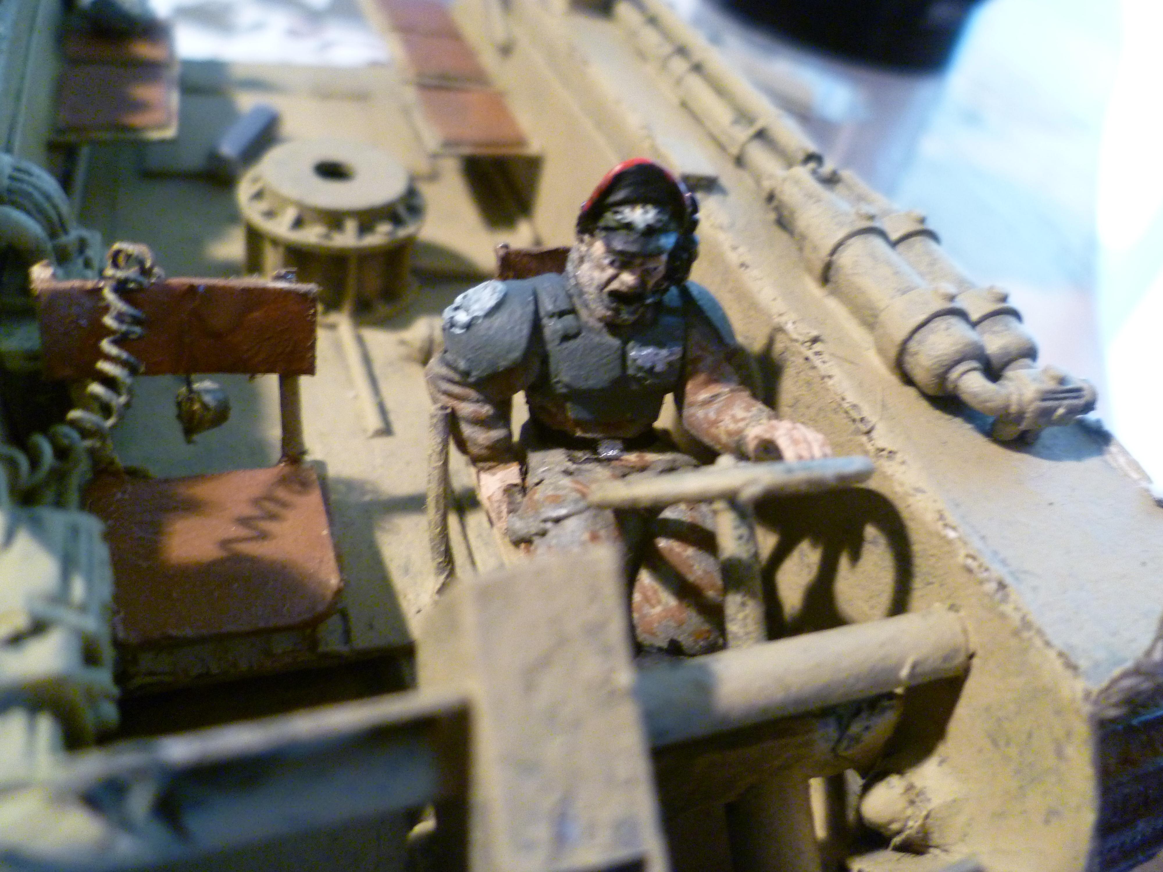 inside the tank