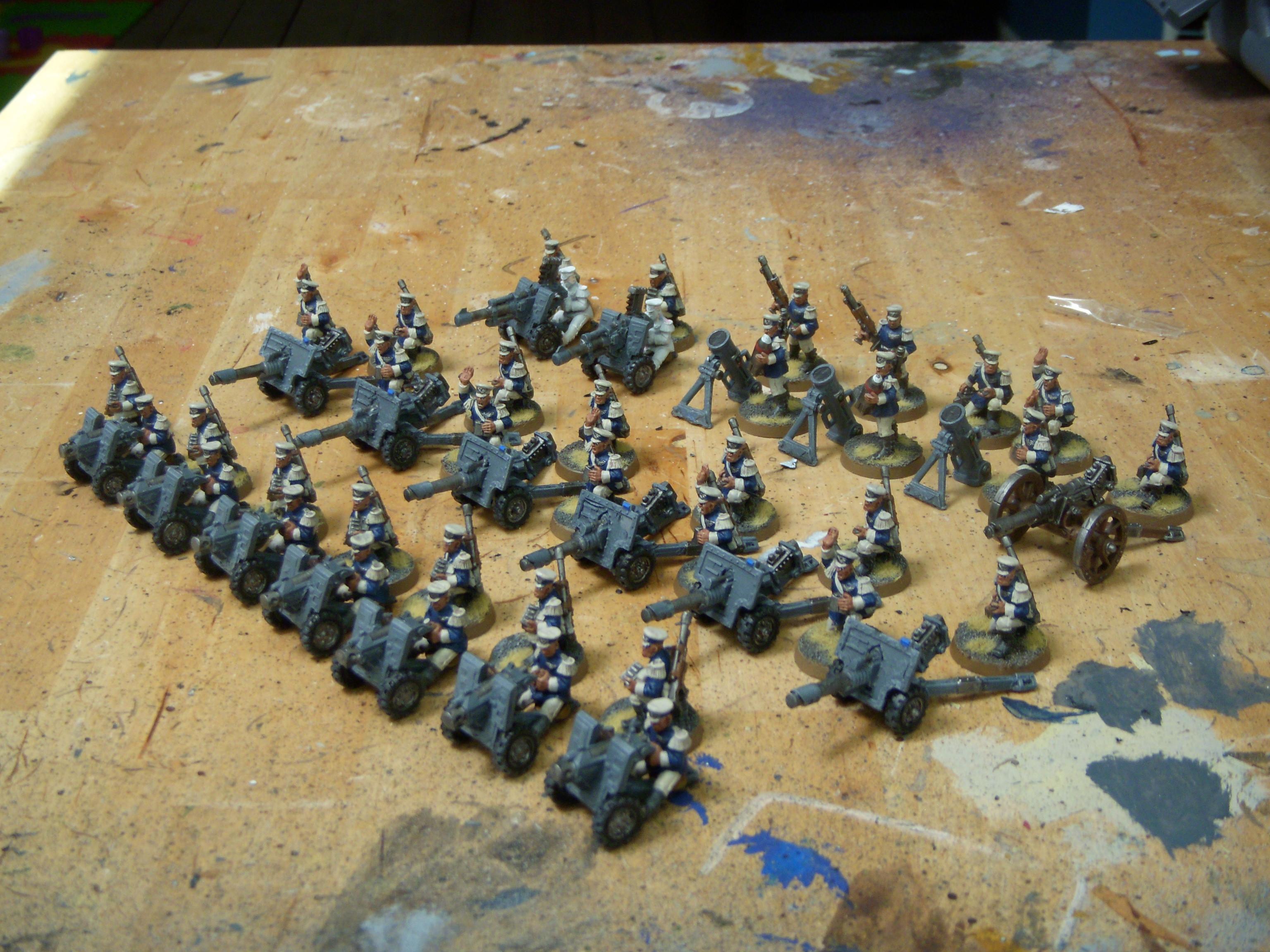 Bad Moon Orks, Imperial Guard Mordian Iron Guard Bad Moon Orks, Mordian Imperial Guard