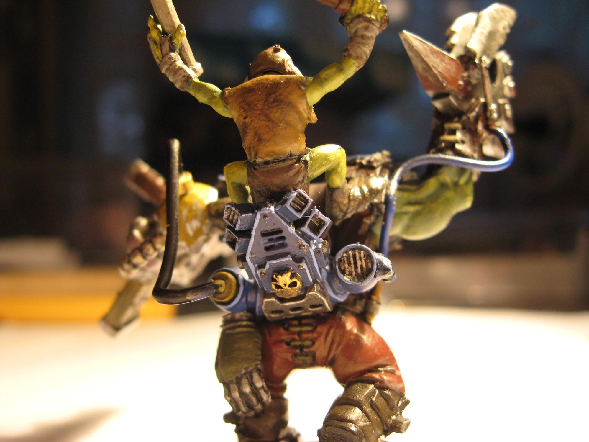 Conversion, Custom, Gretchin, Nob, Power Klaw, Waagh!