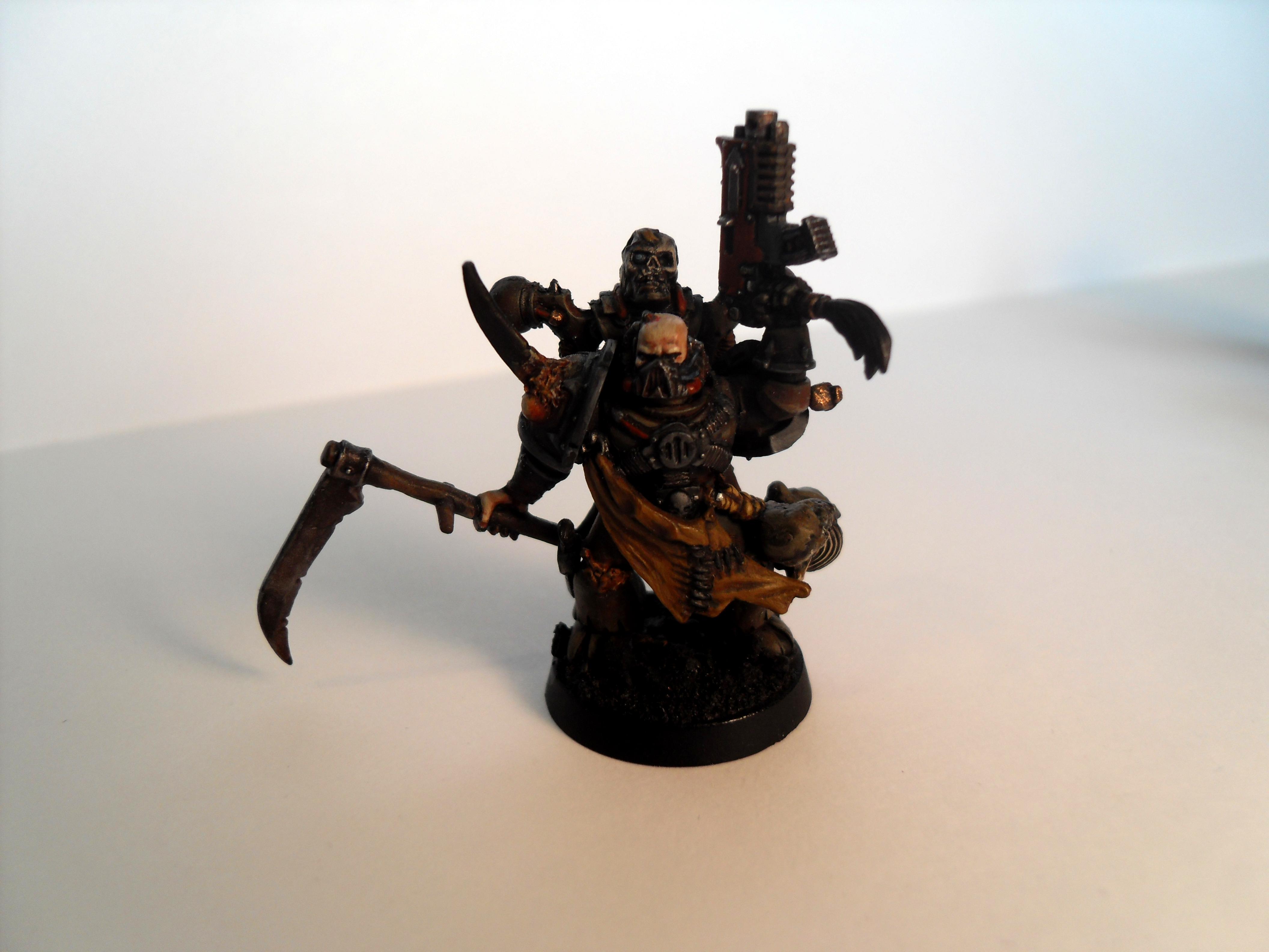 Chaos, Conversion, Nurgle, Plague Marines, Scythe