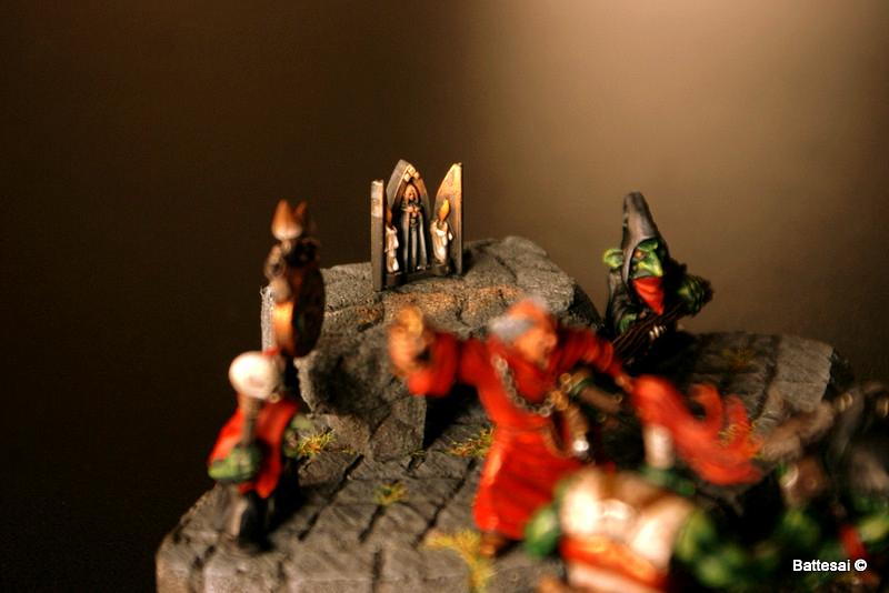 Conversion, Goblins, Greenstuff, Orks, Priest, Scratch Build, Terrain