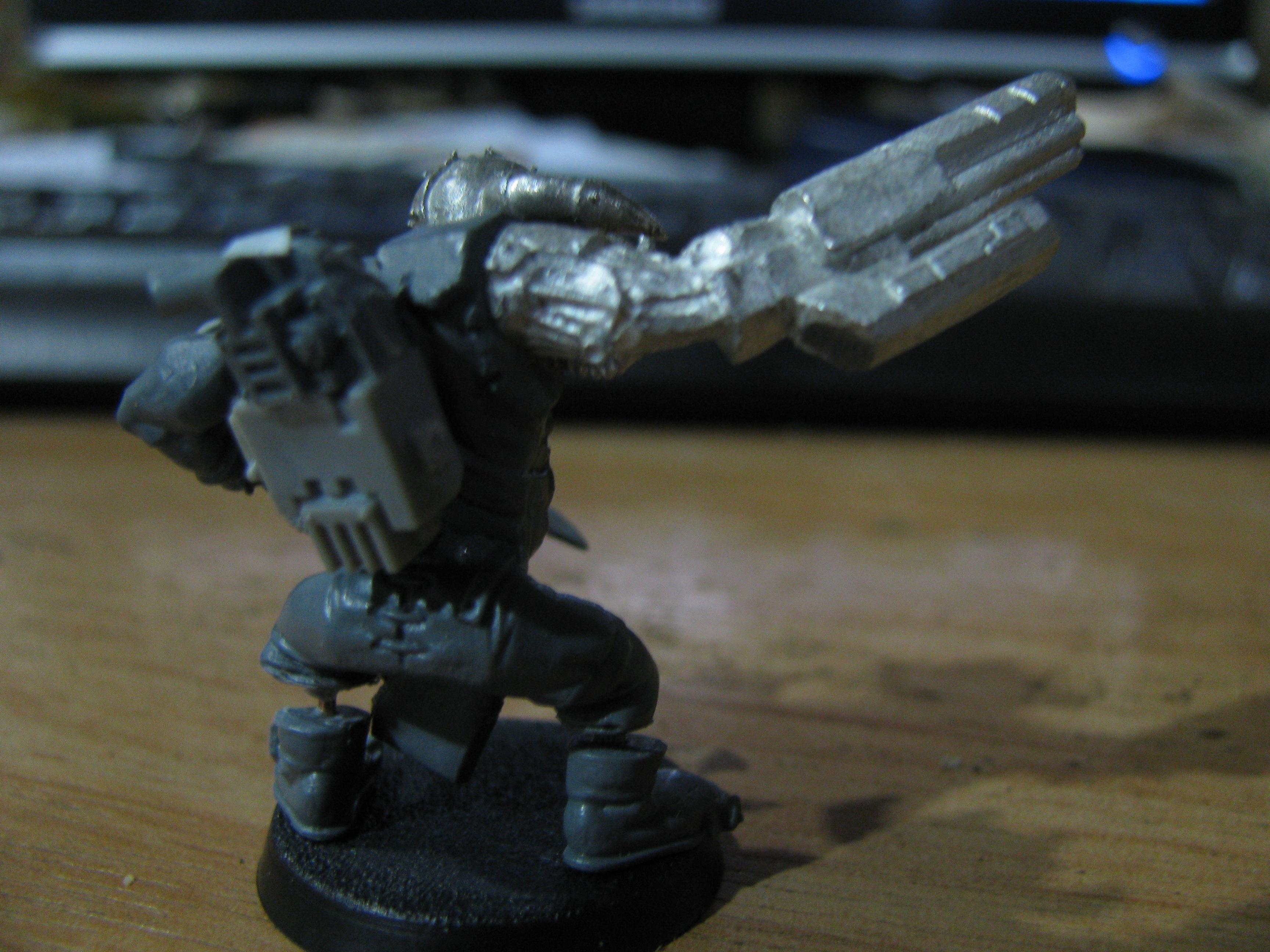 Bionik, Conversion, Cybork, Cyborks, Nob, Orks, Work In Progress