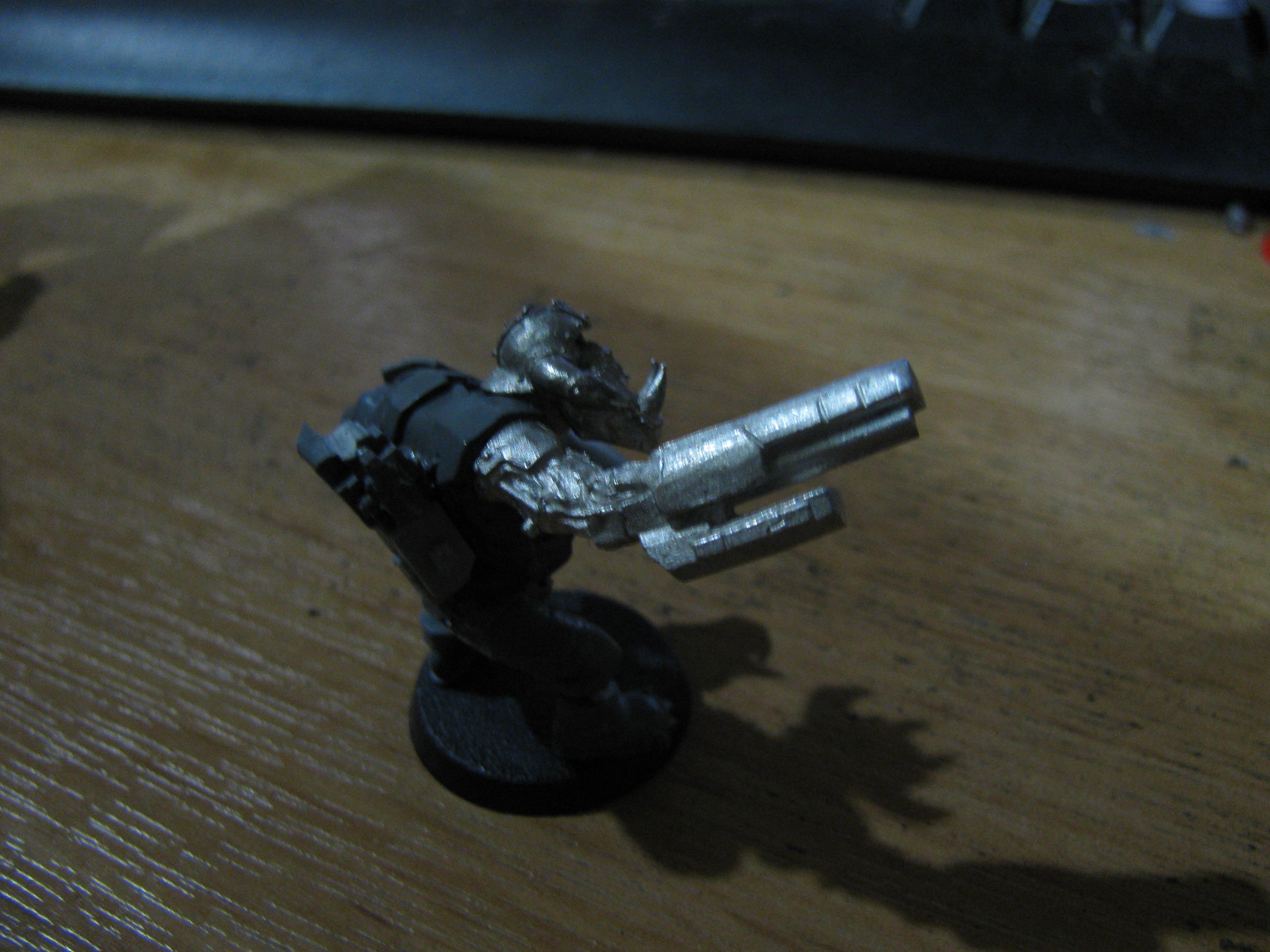 Bionik, Conversion, Cybork, Cyborks, Nob, Orks, Work In Progress