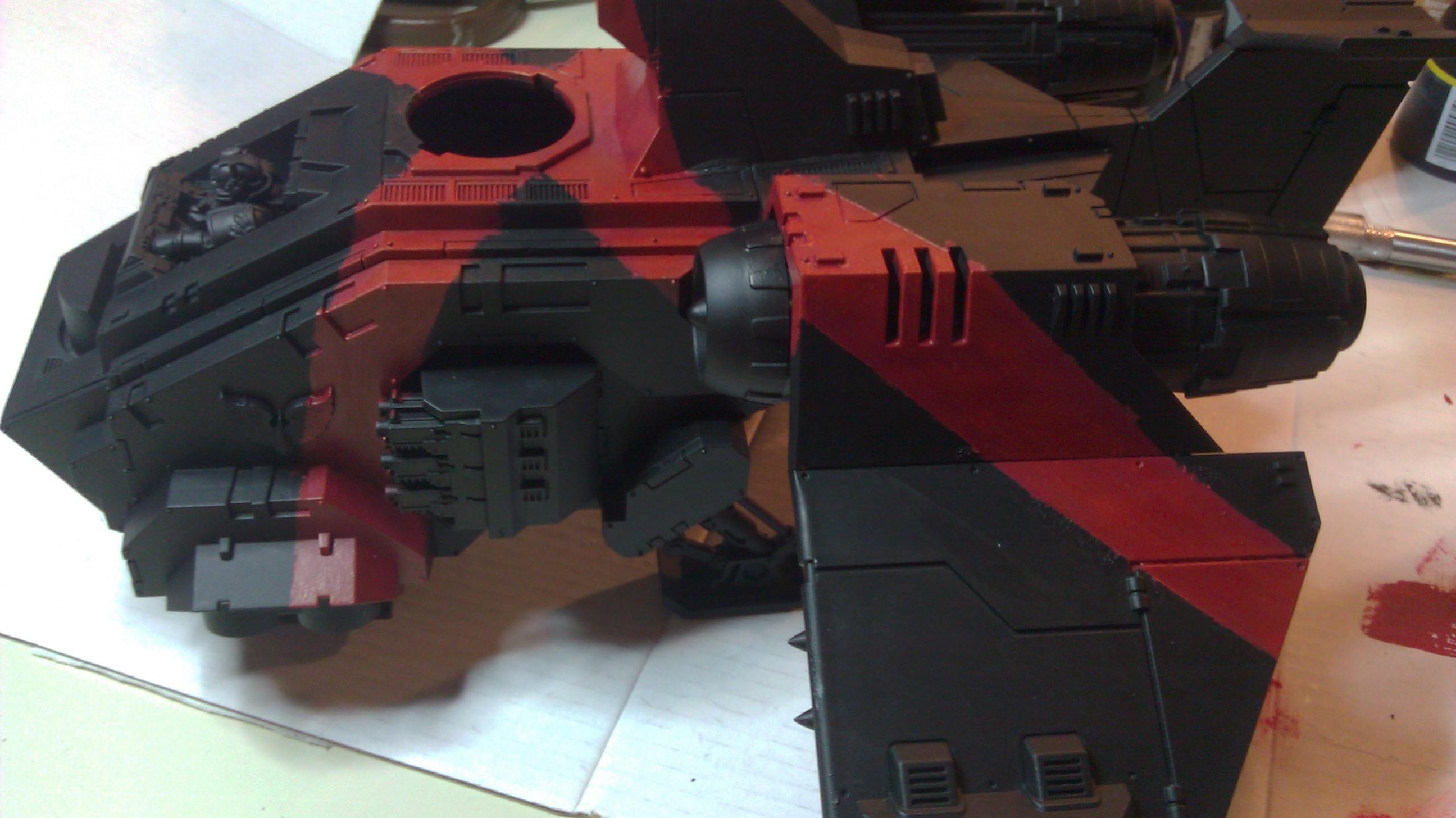you can just touch up whatever sticks out with Chaos black to make the lines smoother