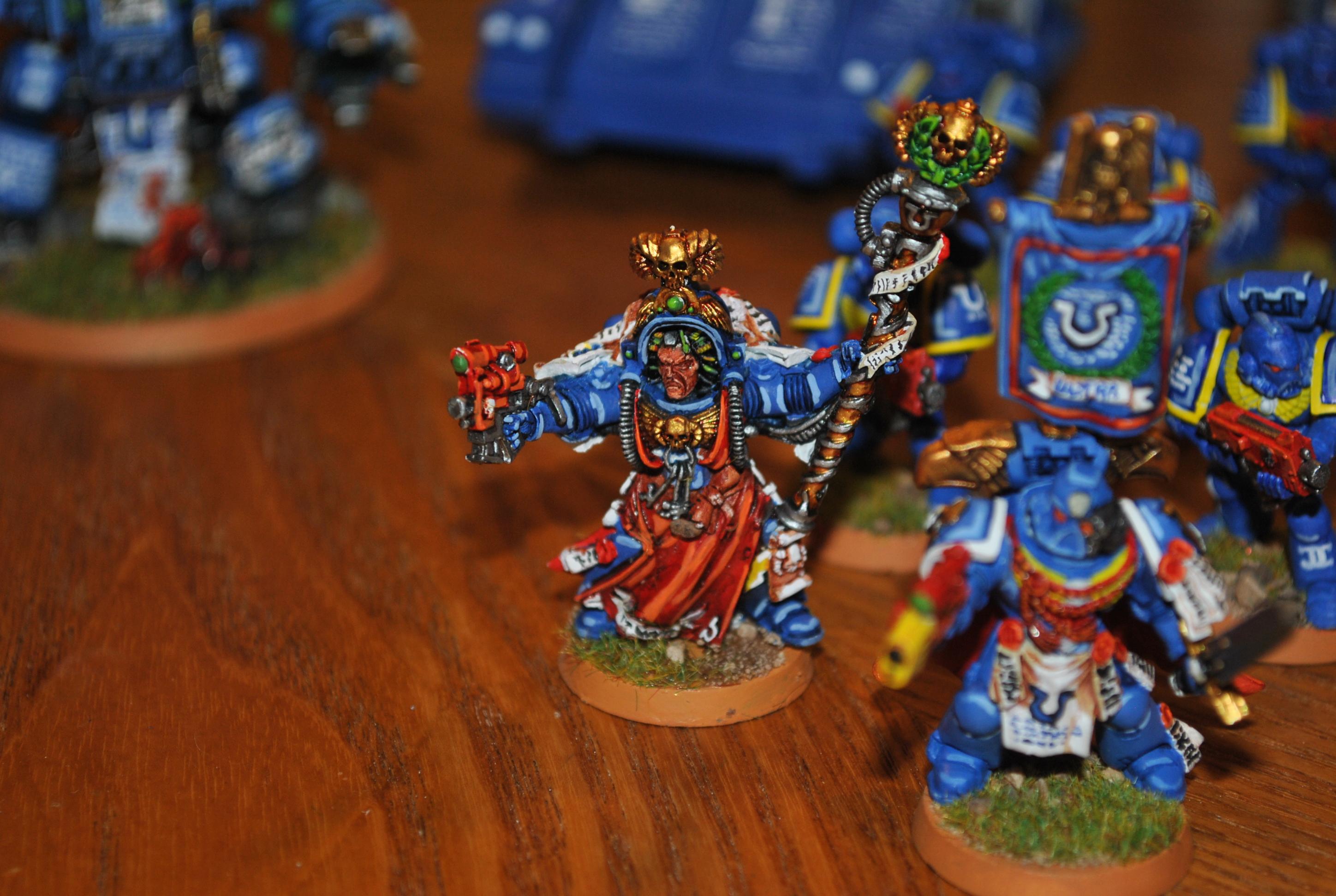Smurfs, Space Marines, Ultramarines