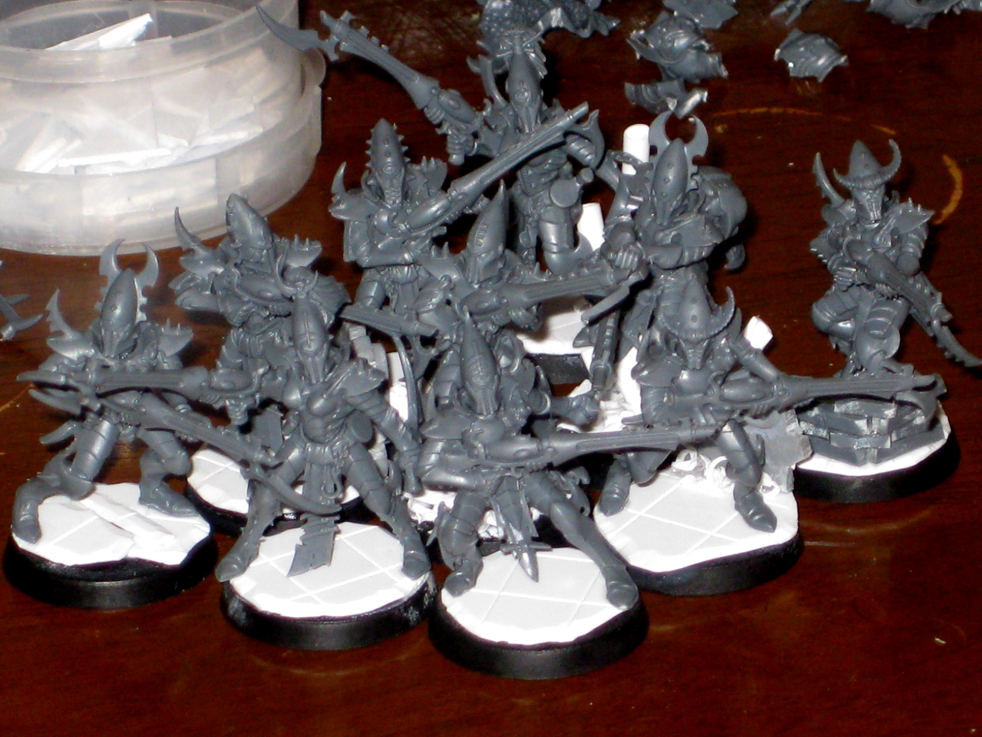 Dark Eldar, Warriors, Work In Progress