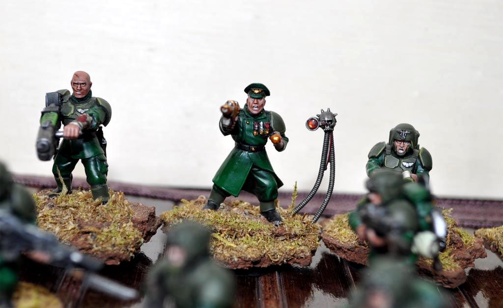 Cadians, Command Squad, Imperial Guard