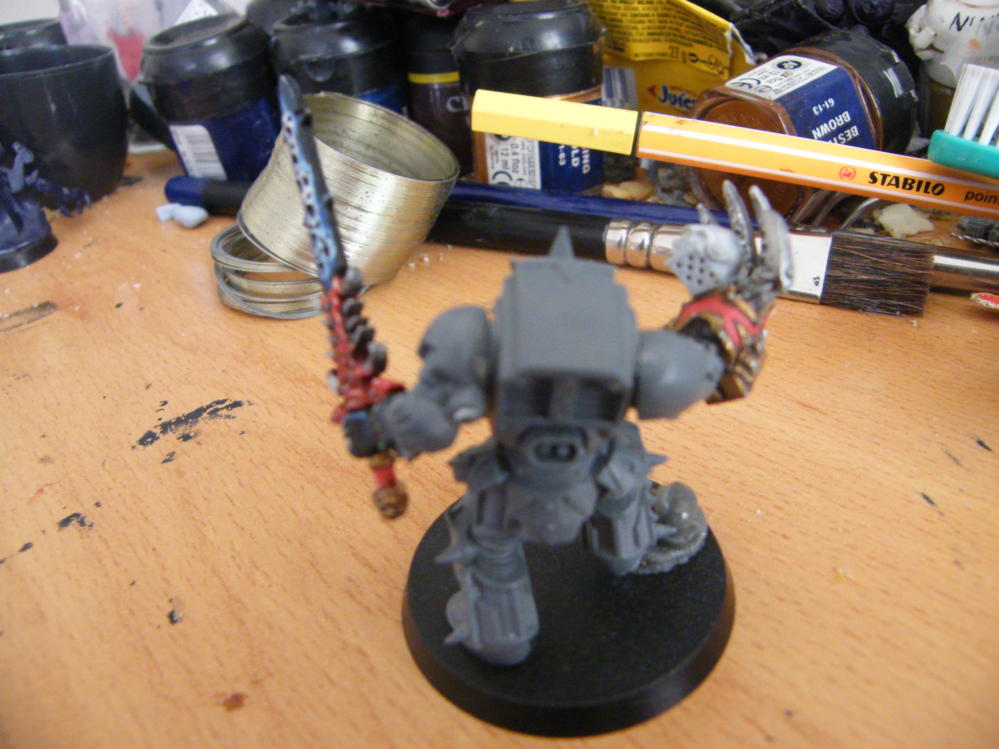 Abaddon, Chaos Space Marines, Terminator Armor, Work In Progress