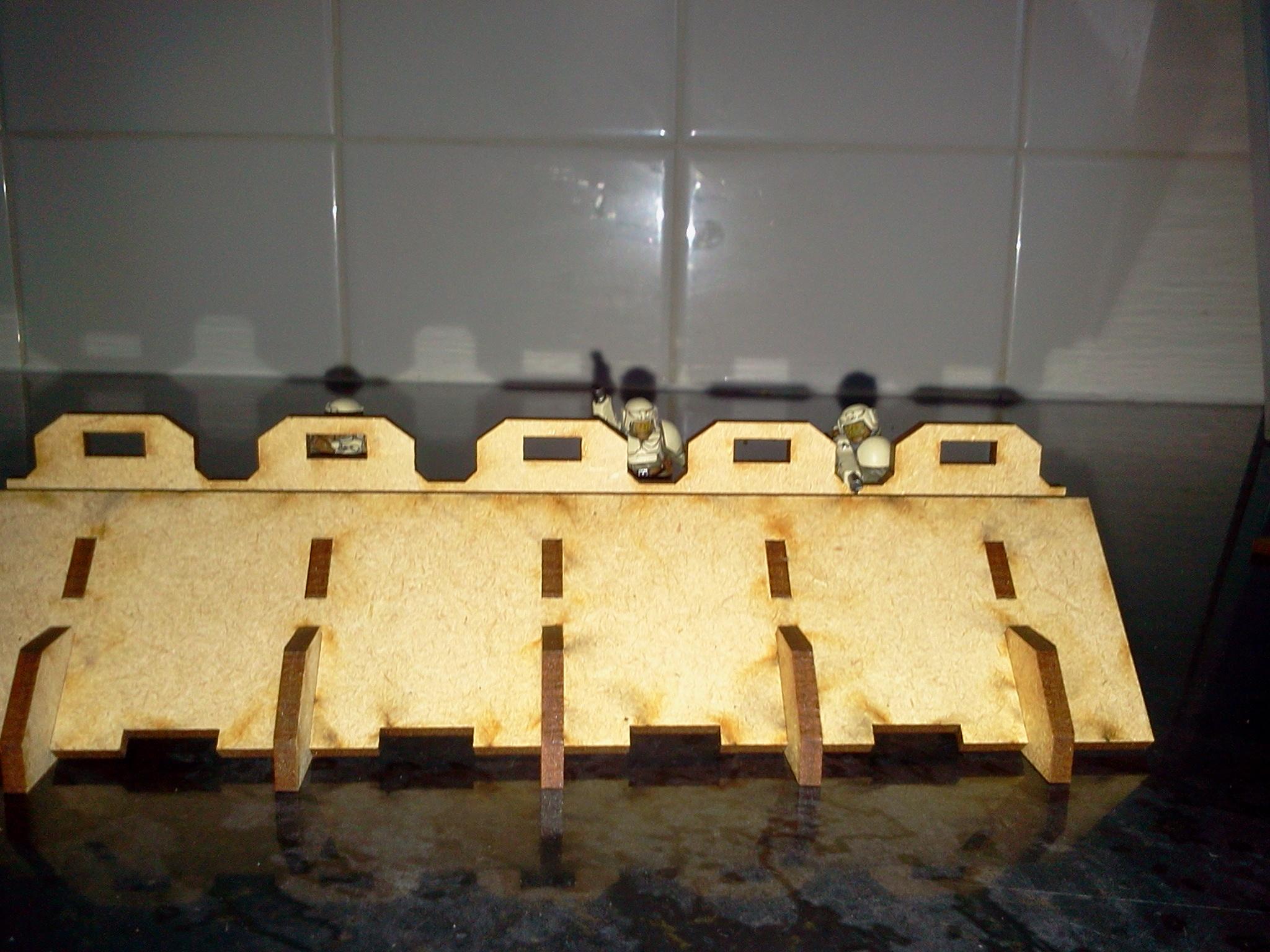 Fortification, Laser Cut, Terrain