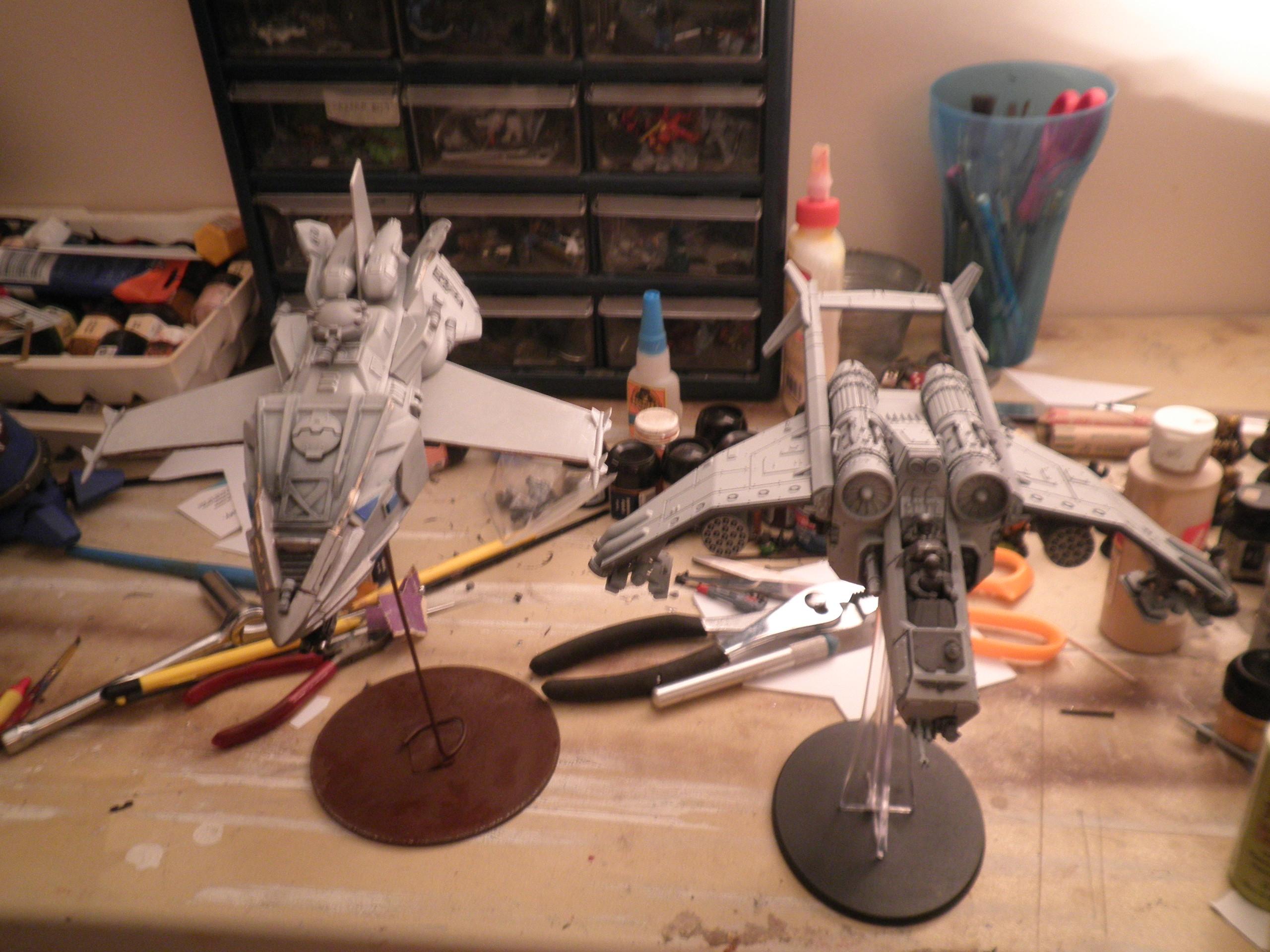 Imperial Guard, Scratch Build, Squats, Valkyrie